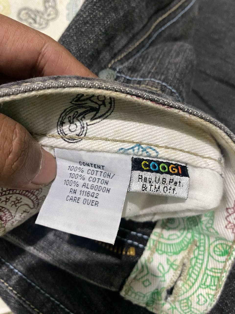 Coogi Y2k Coogi paisley jeans pants Size US 36 / EU 52 - 6 Thumbnail