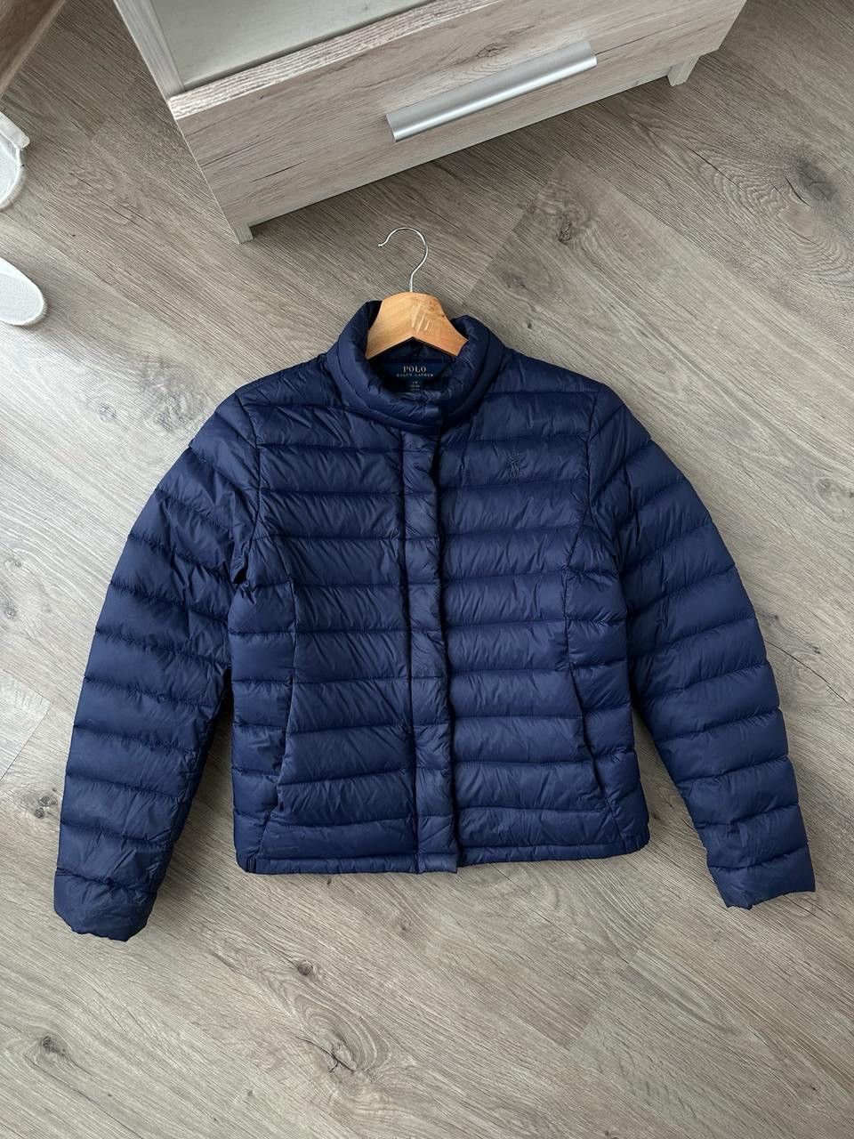 Polo Ralph Lauren × Vintage Vintage Polo Ralph Lauren Navy Micro Puffers Jacket Size US XXS / EU 40 - 3 Thumbnail