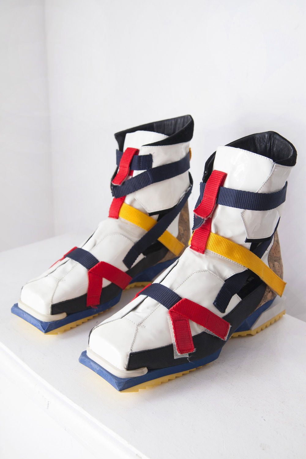 Raf Simons SS08 De Stijl hiking boots Size US 10 / EU 43 - 4 Thumbnail
