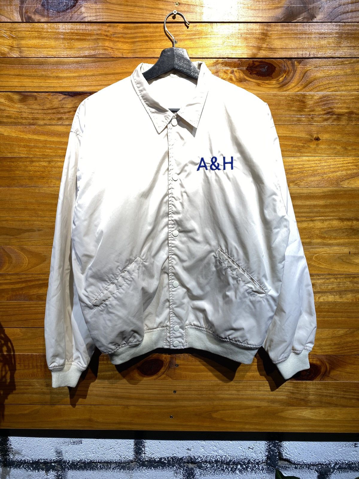 Vintage Vintage A&H Kawakubo Family Tennis Club Coach Jacket – 1980s Size US M / EU 48-50 / 2 - 3 Thumbnail