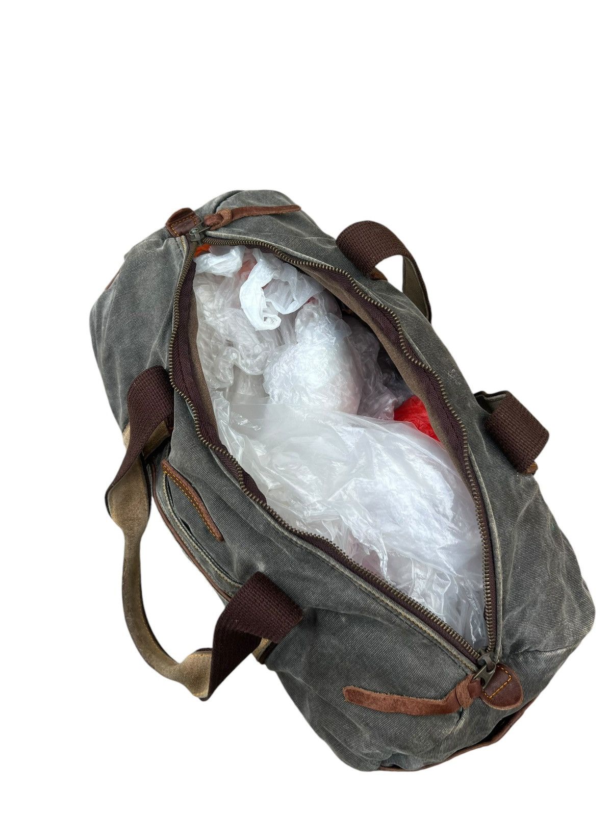 MasterPiece Vintage Masterpiece Japan Sun Fade Distressed Boston Bag Size ONE SIZE - 20 Thumbnail