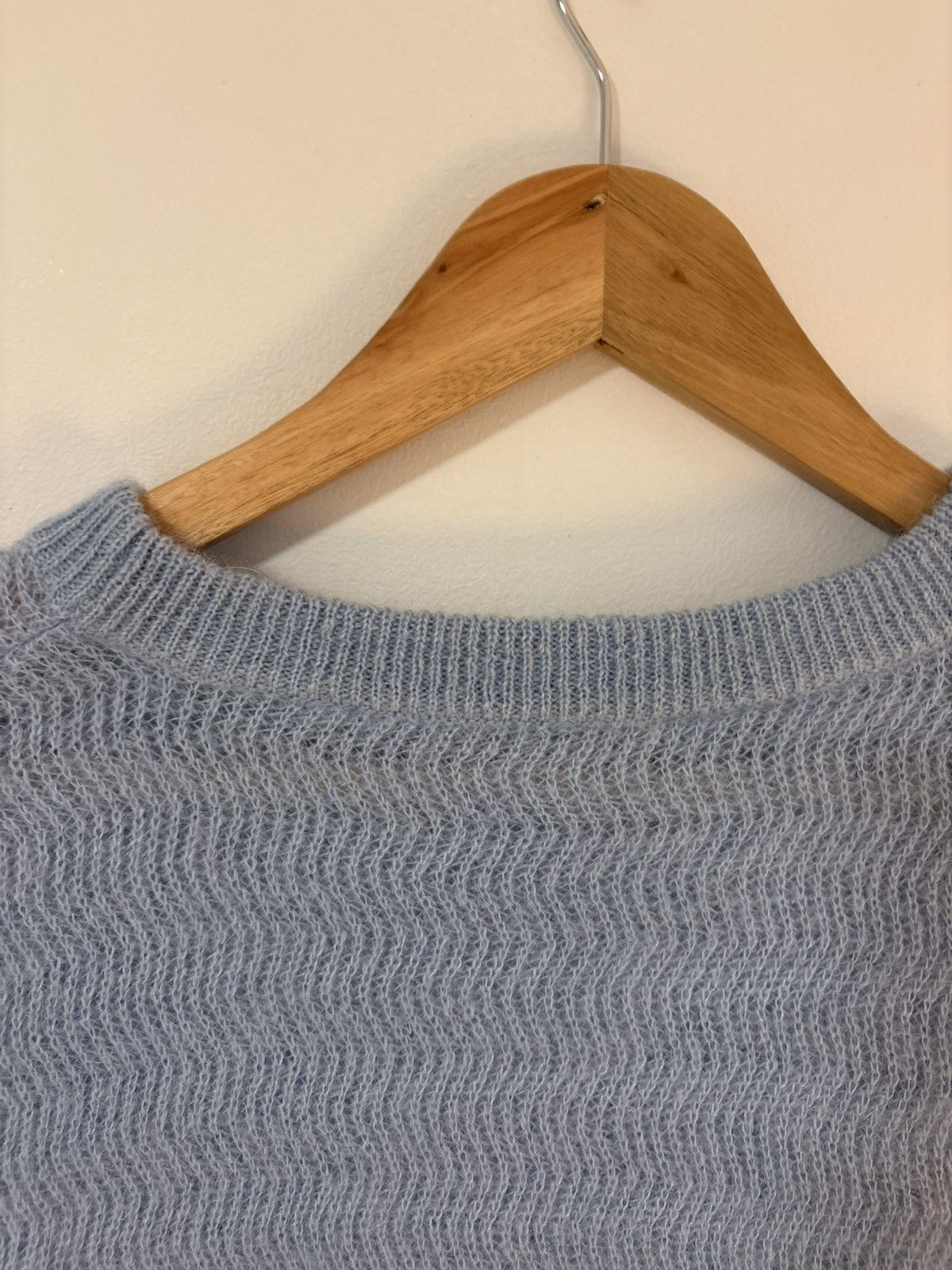 Givenchy Givenchy Blue Graphic Knit Sweater Size XS / US 0-2 / IT 36-38 - 3 Thumbnail
