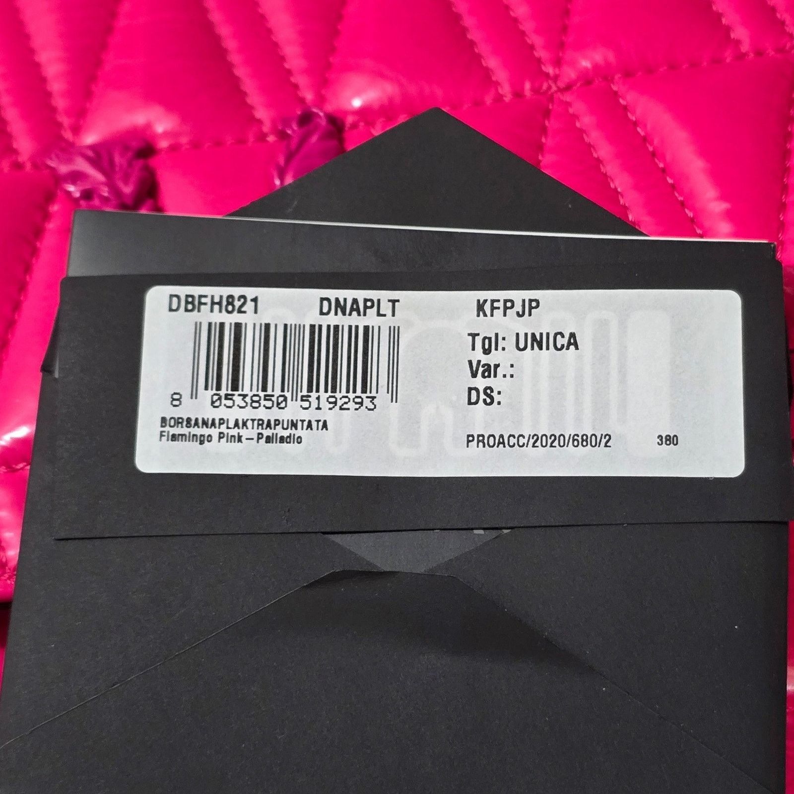 Versace Versace Virtus Quilted Matelassé Leather Crossbody Bag Pink Size ONE SIZE - 15 Thumbnail