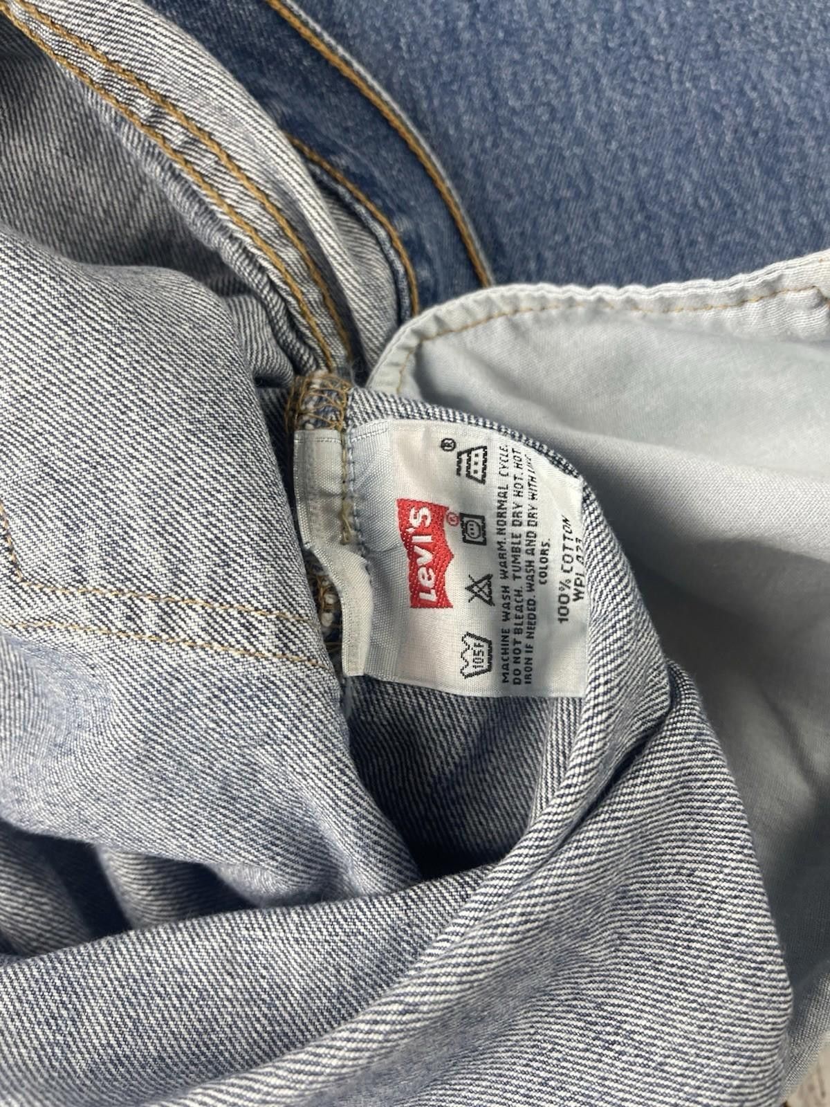 Levi's Vintage Levi’s 501 Button Fly Jeans Mens 36x30 Straight Leg Size US 36 / EU 52 - 5 Thumbnail