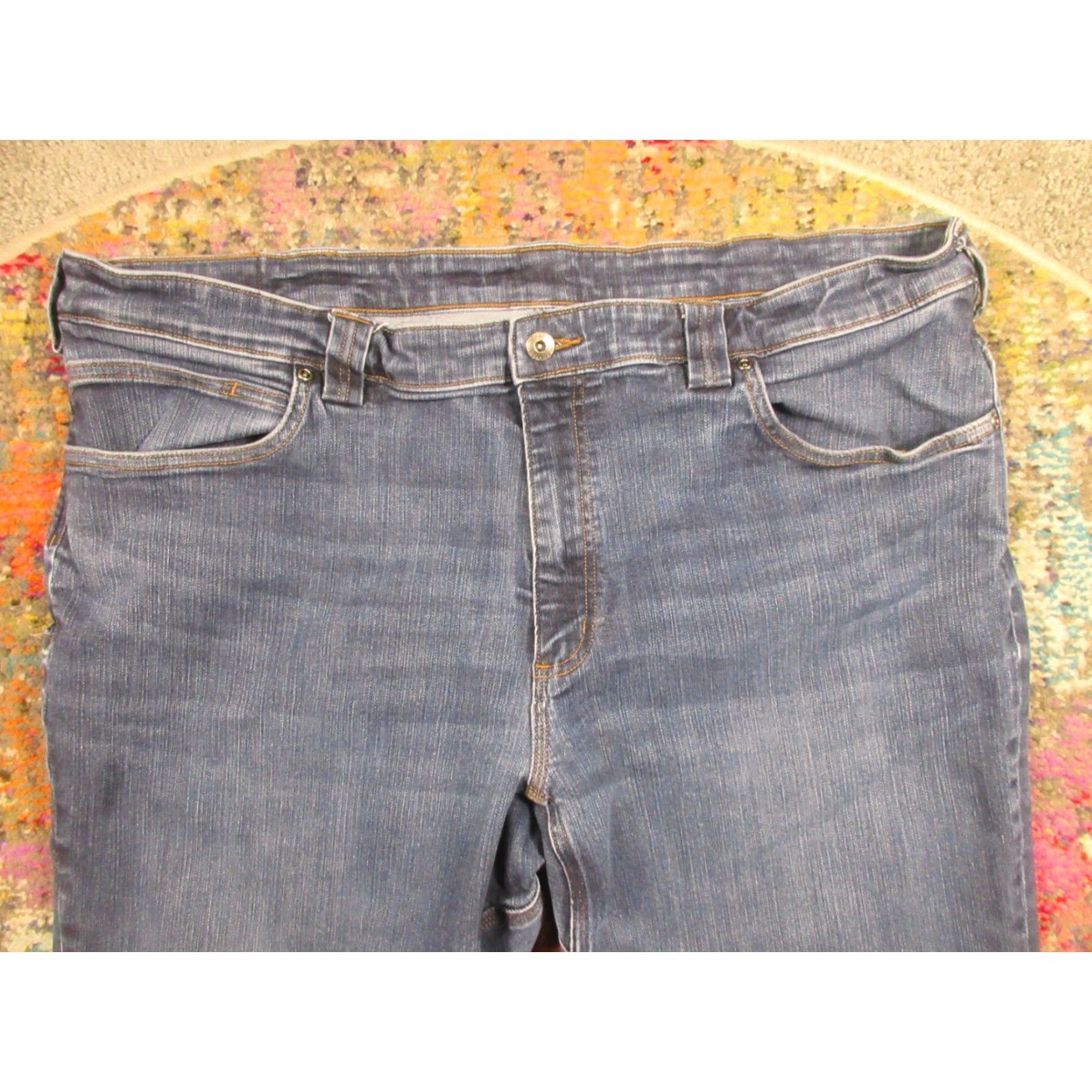 Doublet Duluth Ballroom Double Flex Jeans Carpenter Jeans Mens 42x32 Stretch Denim Blue 5-Pocket Relaxed Regular Size US 42 / EU 58 - 6 Thumbnail
