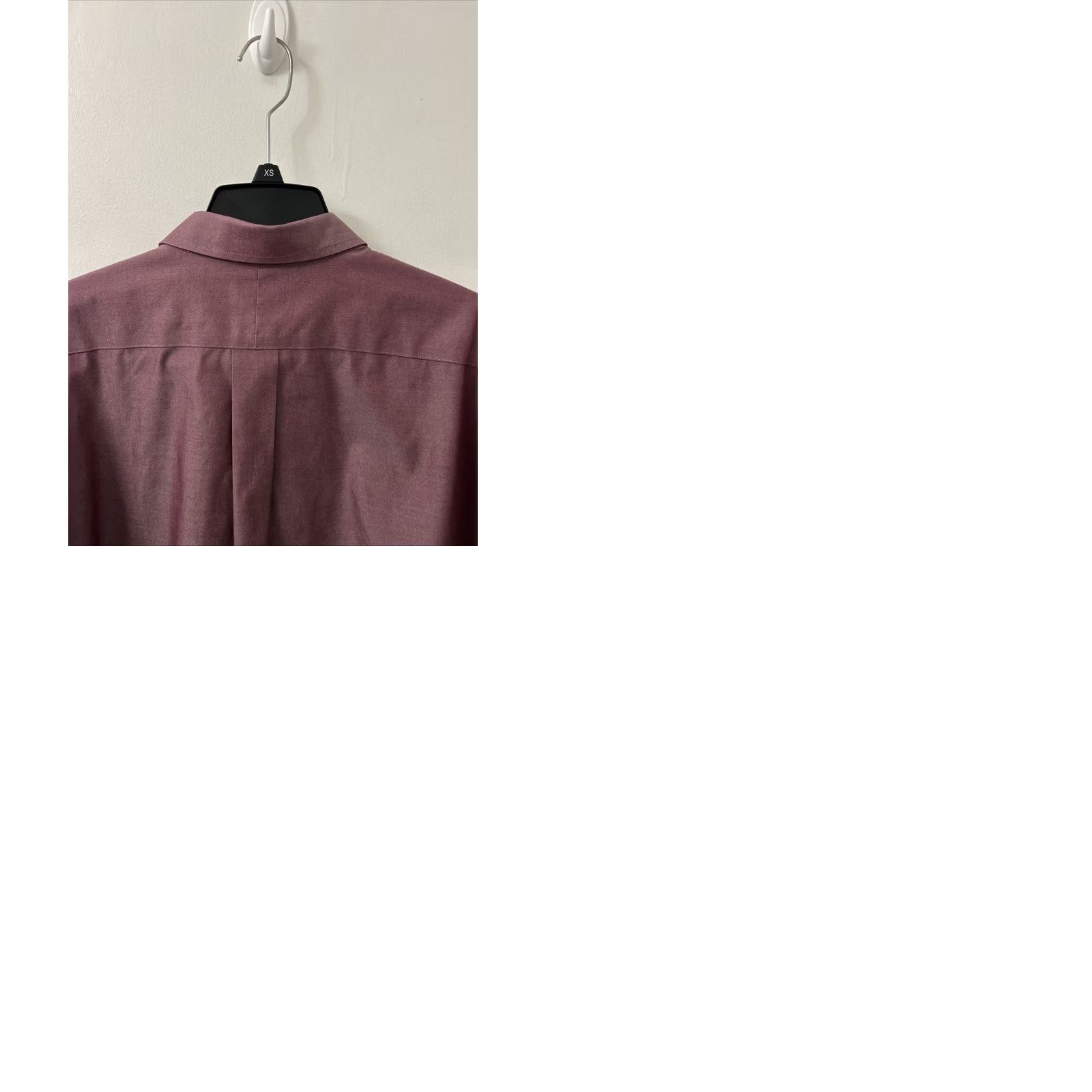 Vintage VINTAGE L.L. Bean Shirt Mens 16.5 Red Pinpoint Oxford Traditional Fit Wrinkle Free Dress Shirt Size US XL / EU 56 / 4 - 9 Thumbnail