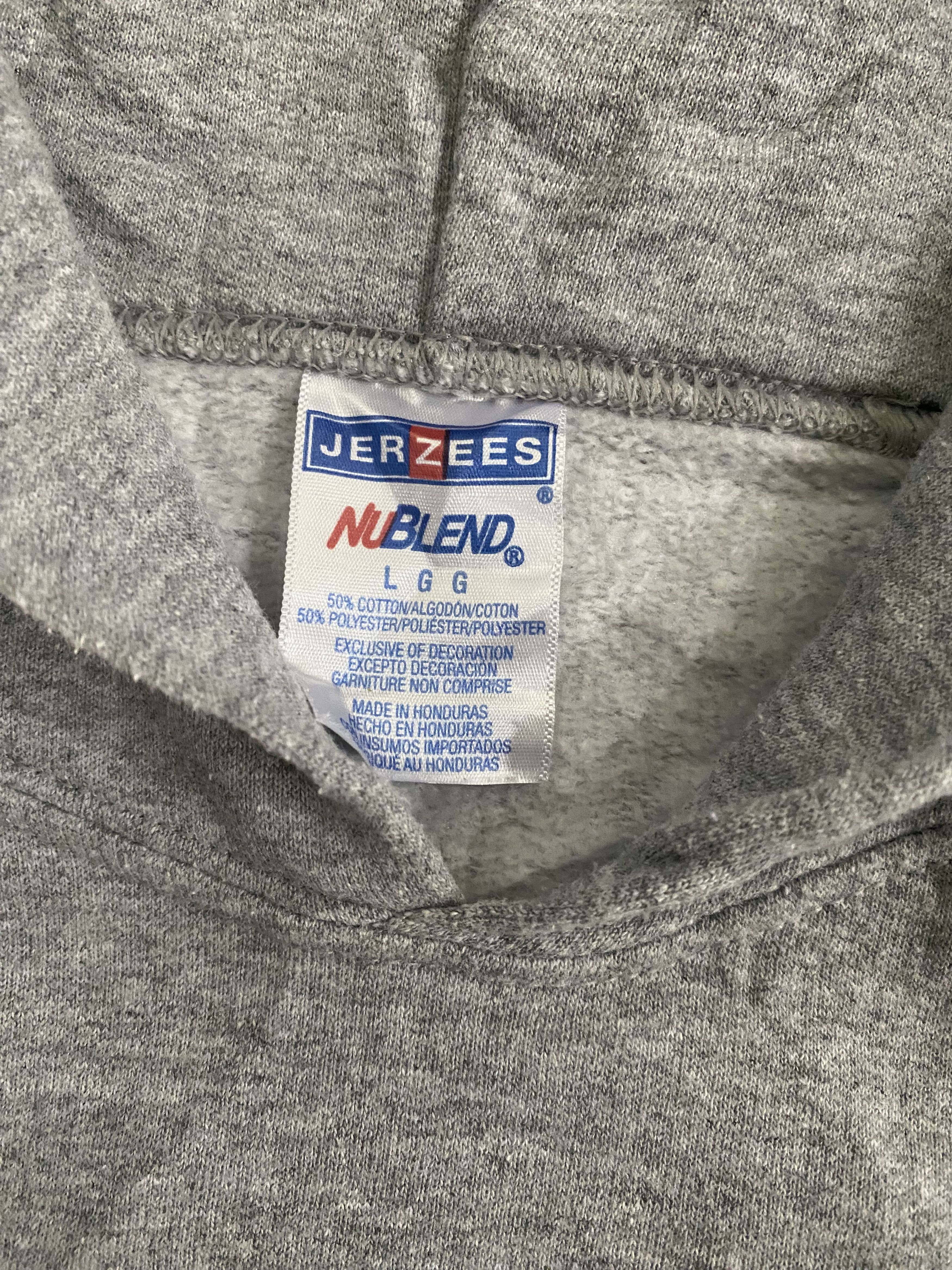 Jerzees Vintage Jerzees Demand Skate Hoodie Size US L / EU 52-54 / 3 - 3 Thumbnail
