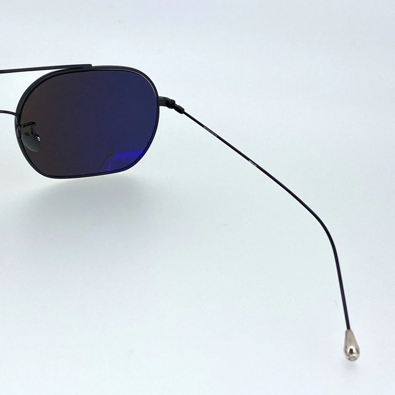 Ann Demeulemeester Ann Demeulemeester Sunglasses Shiny Black and Grey Size ONE SIZE - 7 Thumbnail