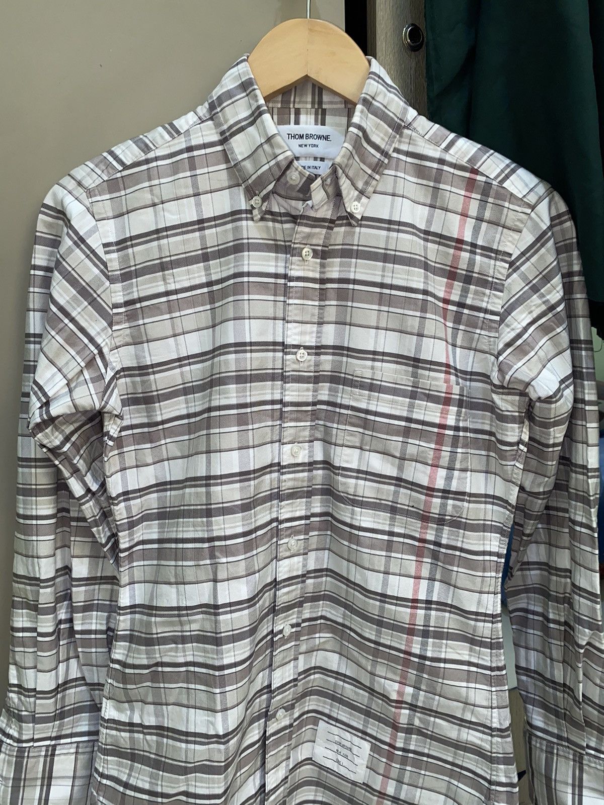 Thom Browne Thom browne plaid shirt made in italy Size US M / EU 48-50 / 2 - 13 Thumbnail
