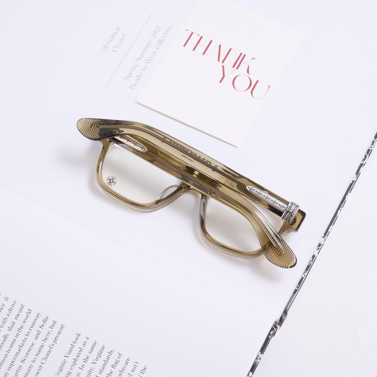 Chrome Hearts CHROME HEARTS PEN 15 ARMY GLASSES Size ONE SIZE - 7 Thumbnail