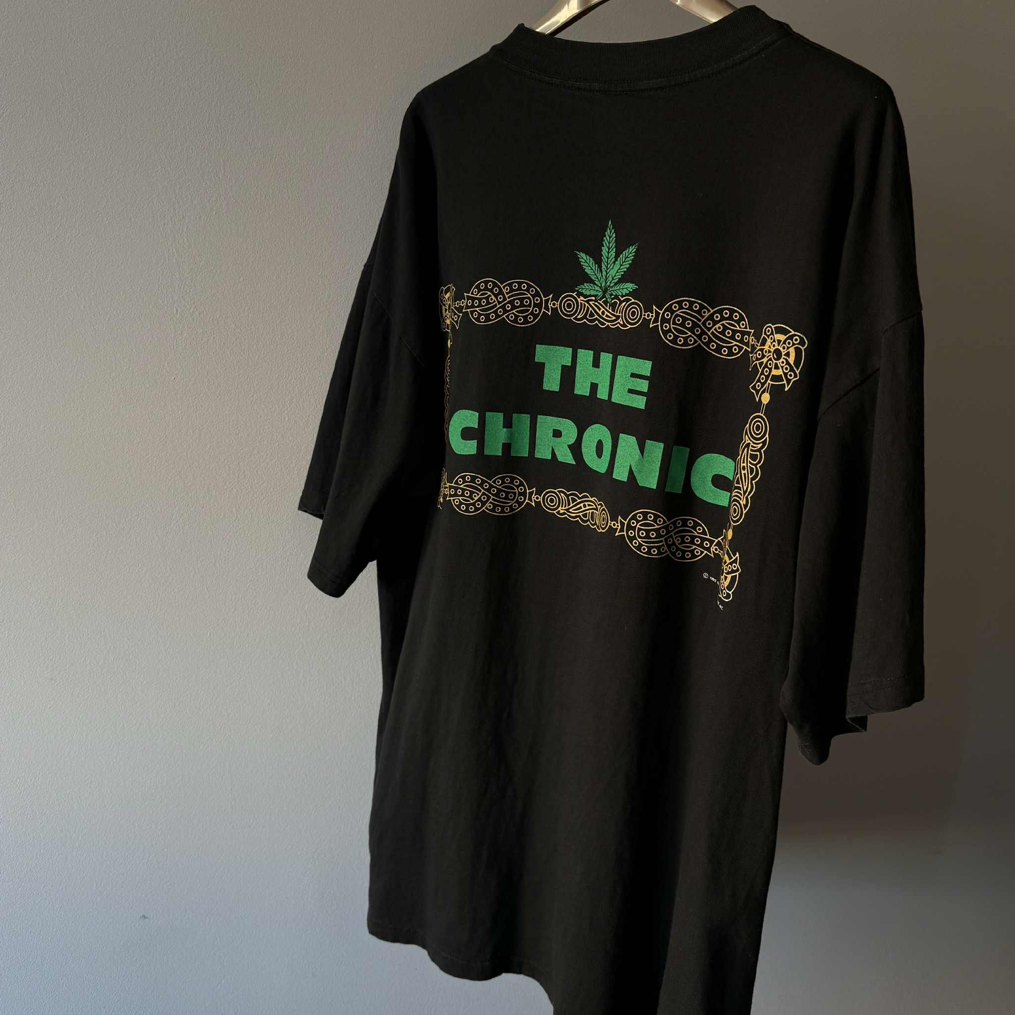 Dr. Dre Vintage Rare Dr. Dre The Chronic Collectors 1993 T-shirt 90s Size US XL / EU 56 / 4 - 7 Thumbnail