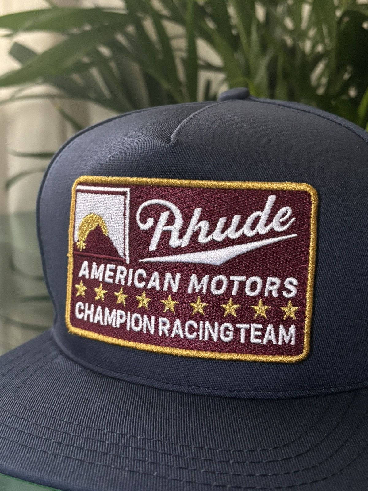 Rhude RHUDE “RACING AMERICAN MOTORS” HAT Size ONE SIZE - 4 Thumbnail