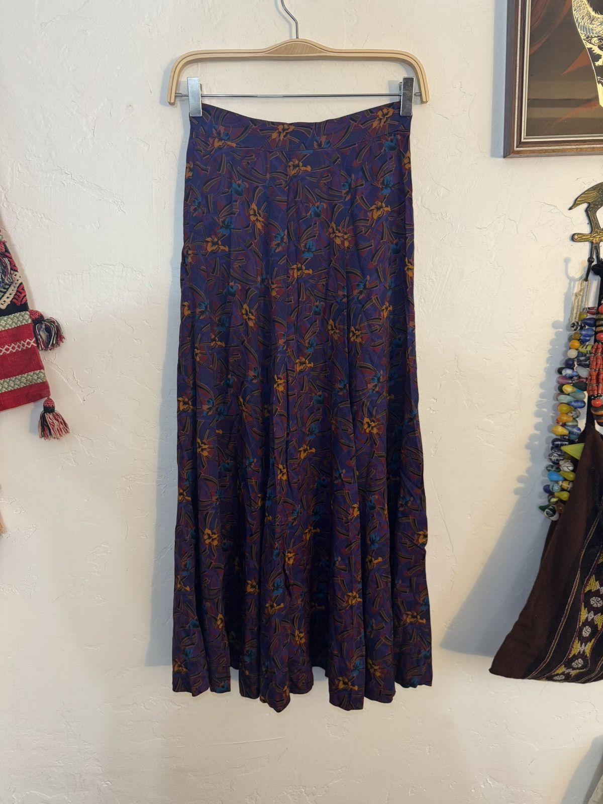 Dior VINTAGE CHRISTIAN DIOR MAXI SKIRT SZ 4 XS 24” WAIST EUC Size 27" / US 4 / IT 40 - 6 Thumbnail