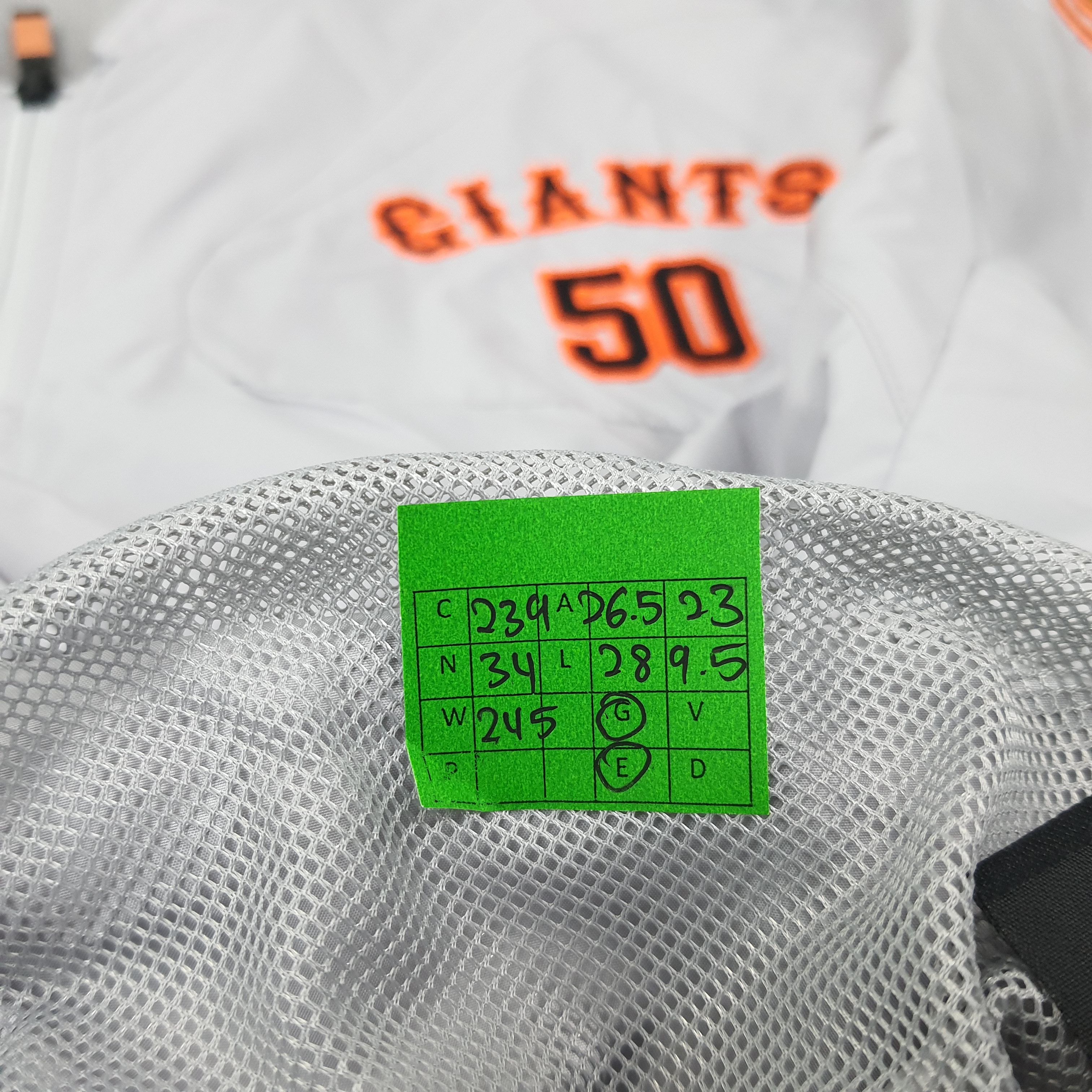 Adidas Vintage Adidas Giants MLB Sports Team Half Zipper C239N34 Size US XL / EU 56 / 4 - 9 Thumbnail