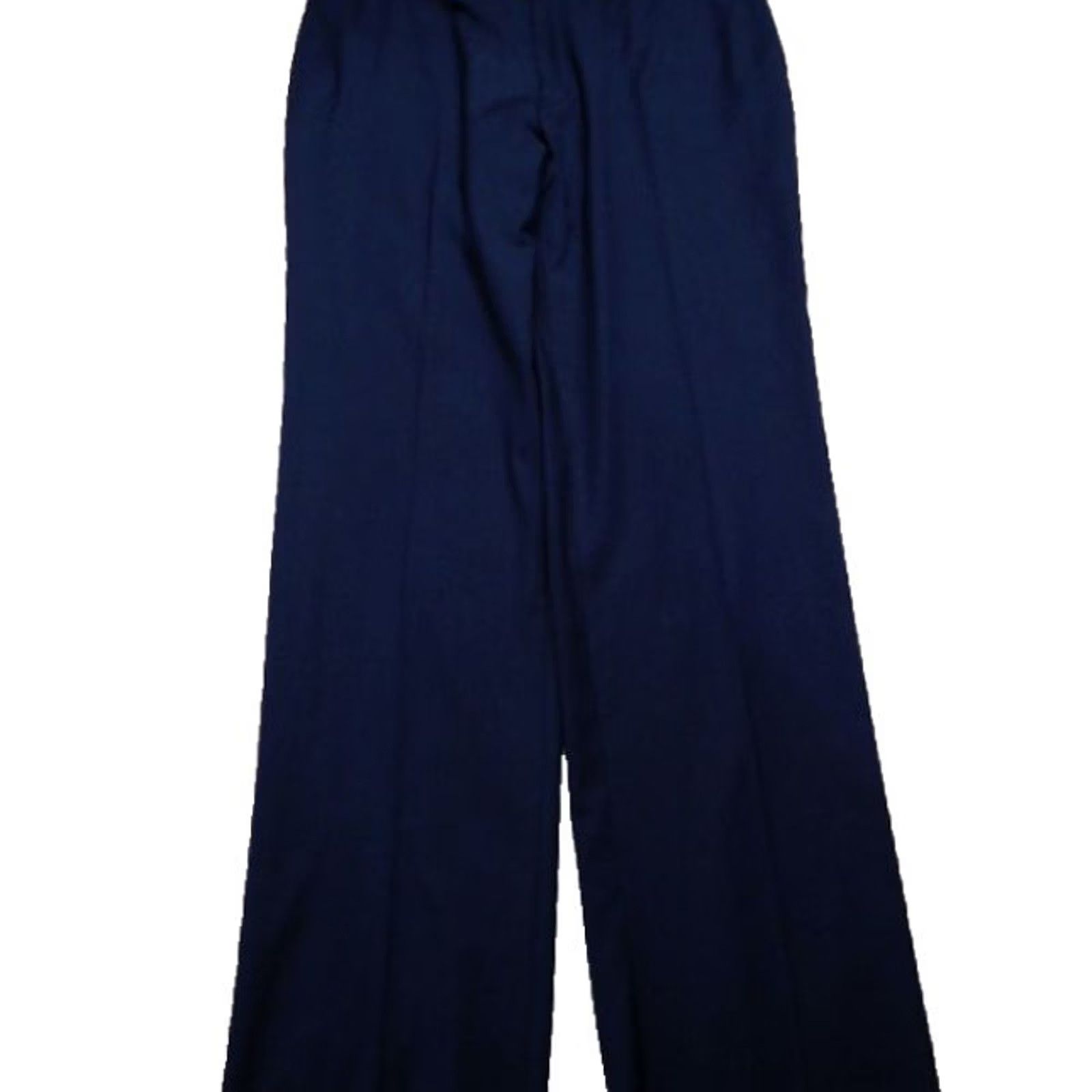 Michael Kors Michael Kors Blue Dress Pants 40 x 36 Wool Flat Front Solid 2-Piece Suit Men Regular Size 40R - 2 Thumbnail