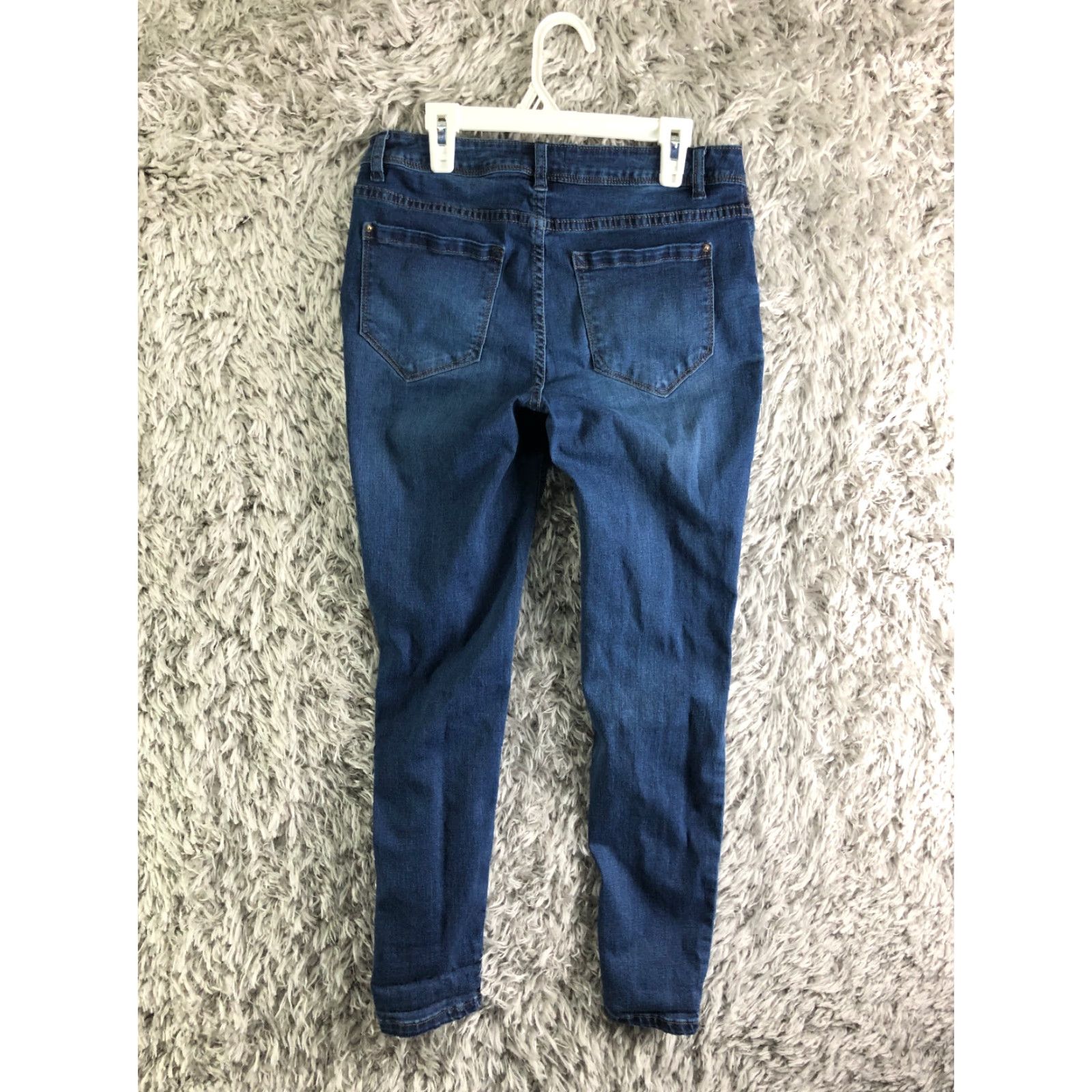 Vintage Kensie Jeans Effortless Ankle Jeans Womens Size 6 Mid Rise Medium Wash Blue Denim Size 28" / US 6 / IT 42 - 5 Thumbnail