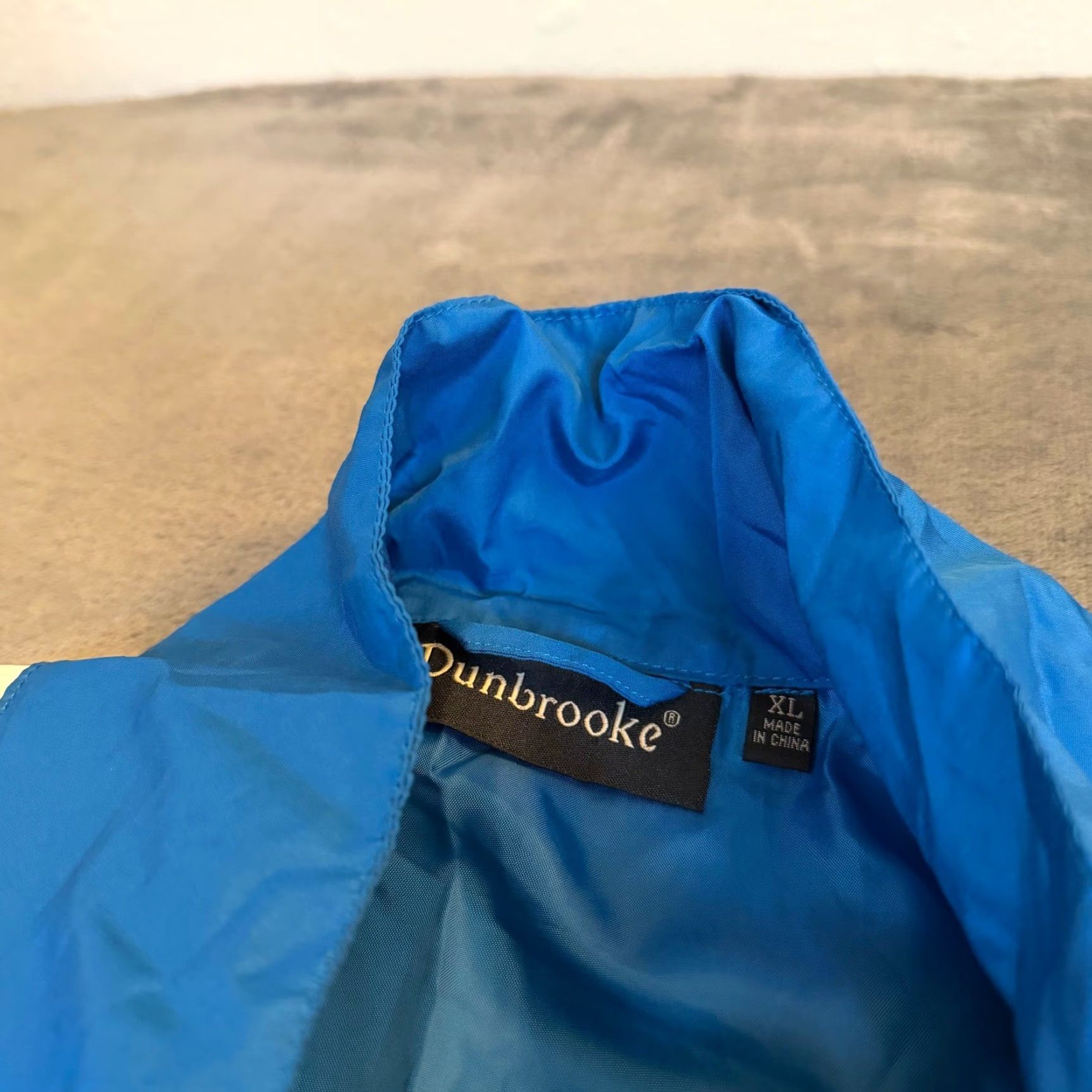 Dunbrooke Dunbrooke Detroit Lions Mens XL Windbreaker Jacket Blue Grey Full Zip NFL y2K Size US XL / EU 56 / 4 - 3 Thumbnail