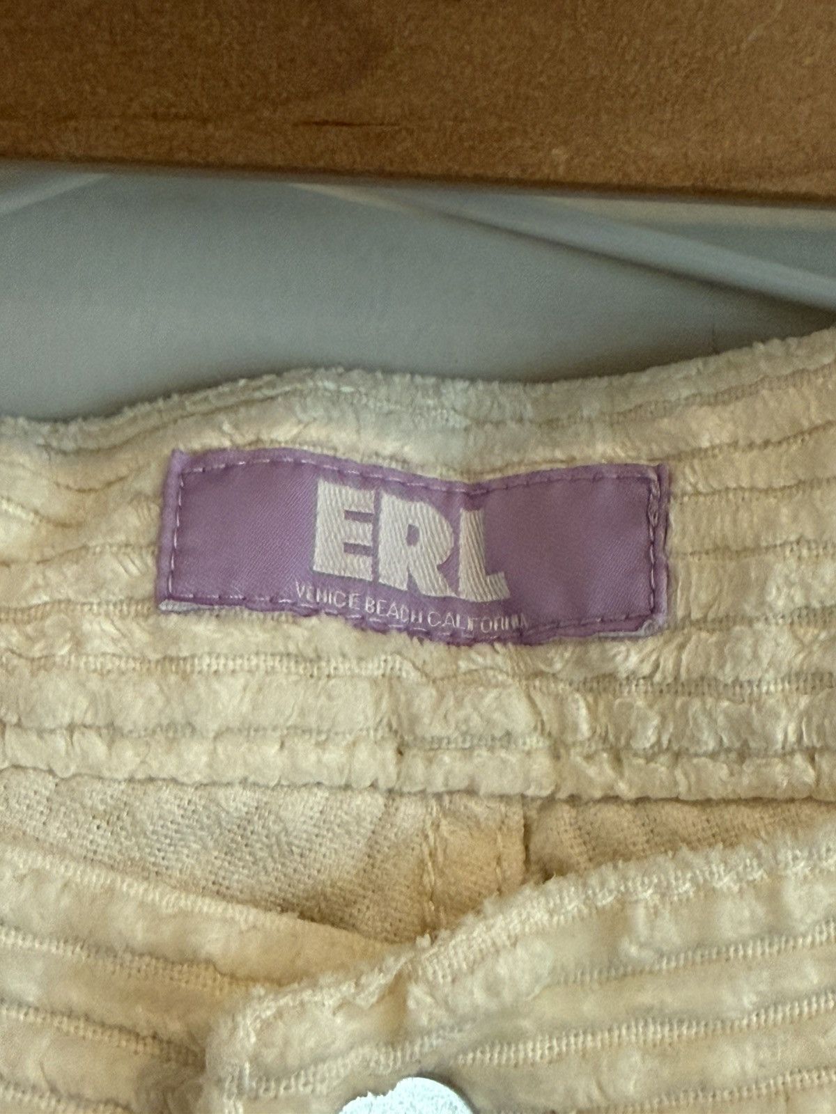 ERL ERL White corduroy Pants Size US 33 - 3 Thumbnail
