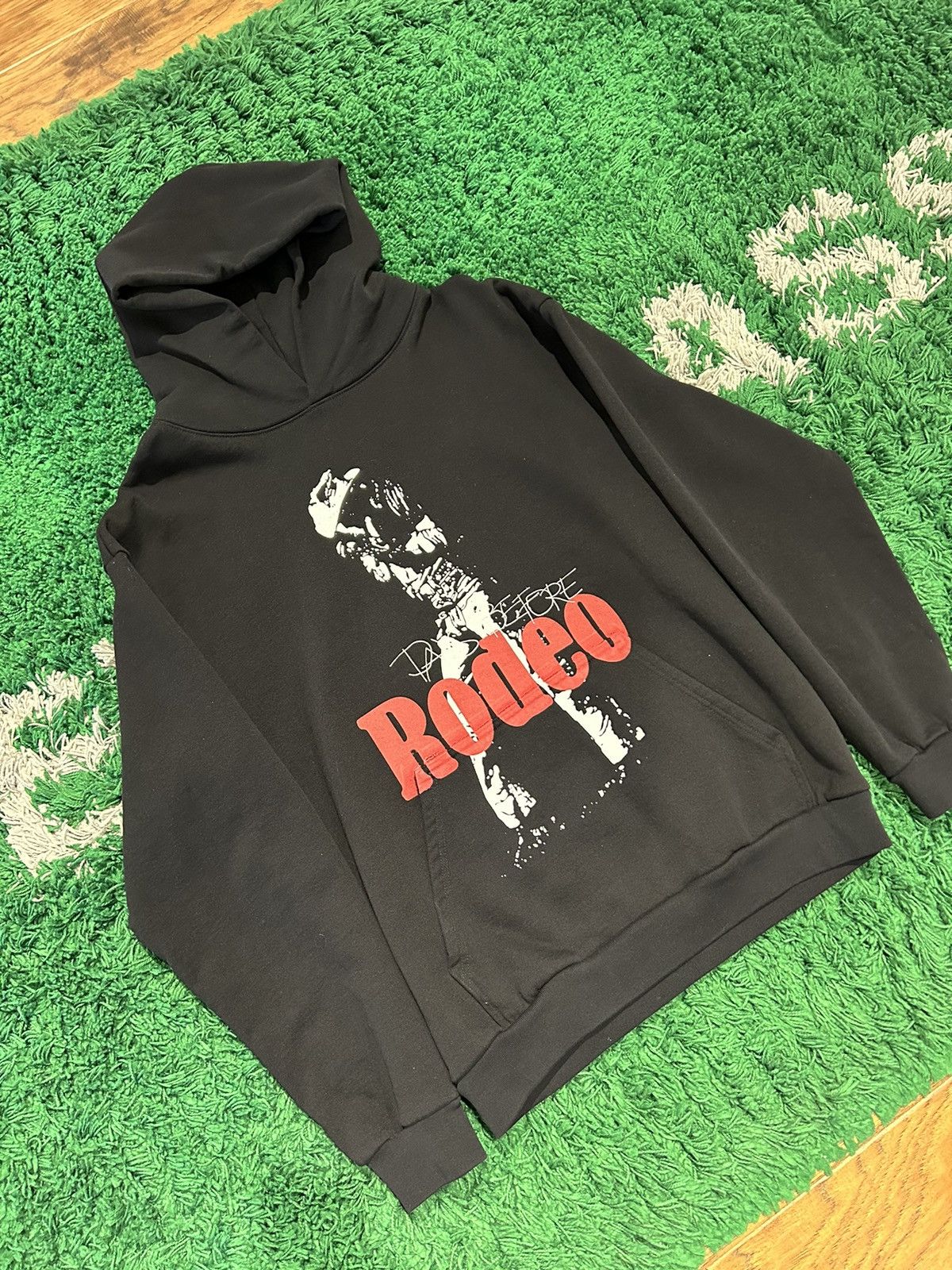 Travis Scott Travis Scott Rodeo Hoodie Black Size US XL / EU 56 / 4 - 3 Thumbnail