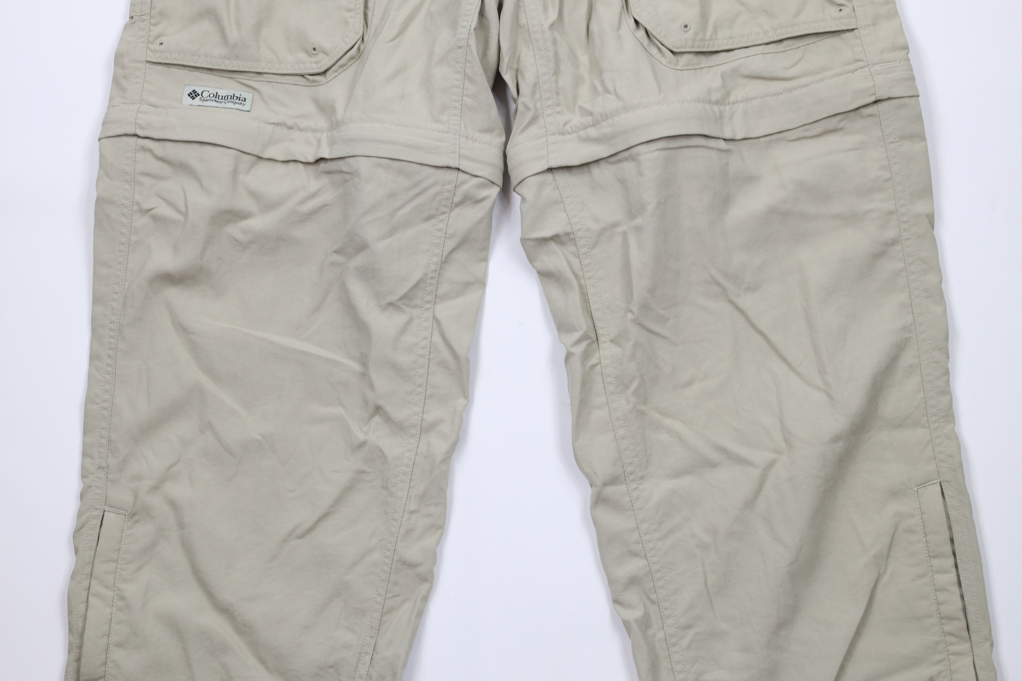Columbia × Vintage Vintage Y2K Columbia Wide Leg Convertible Cargo Pants Shorts Size US 32 / EU 48 - 3 Thumbnail