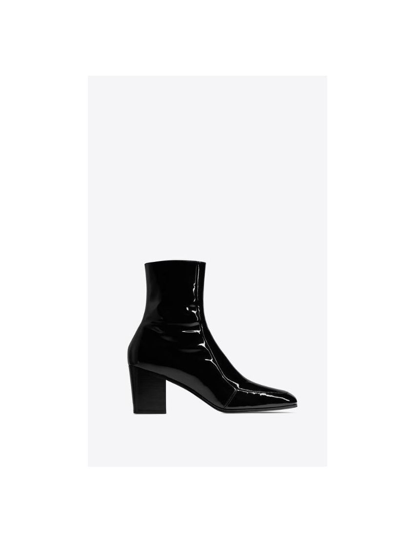 Saint Laurent Paris Beau Zipped Boots in Patent Leather Size US 10 / EU 43 - 1 Thumbnail