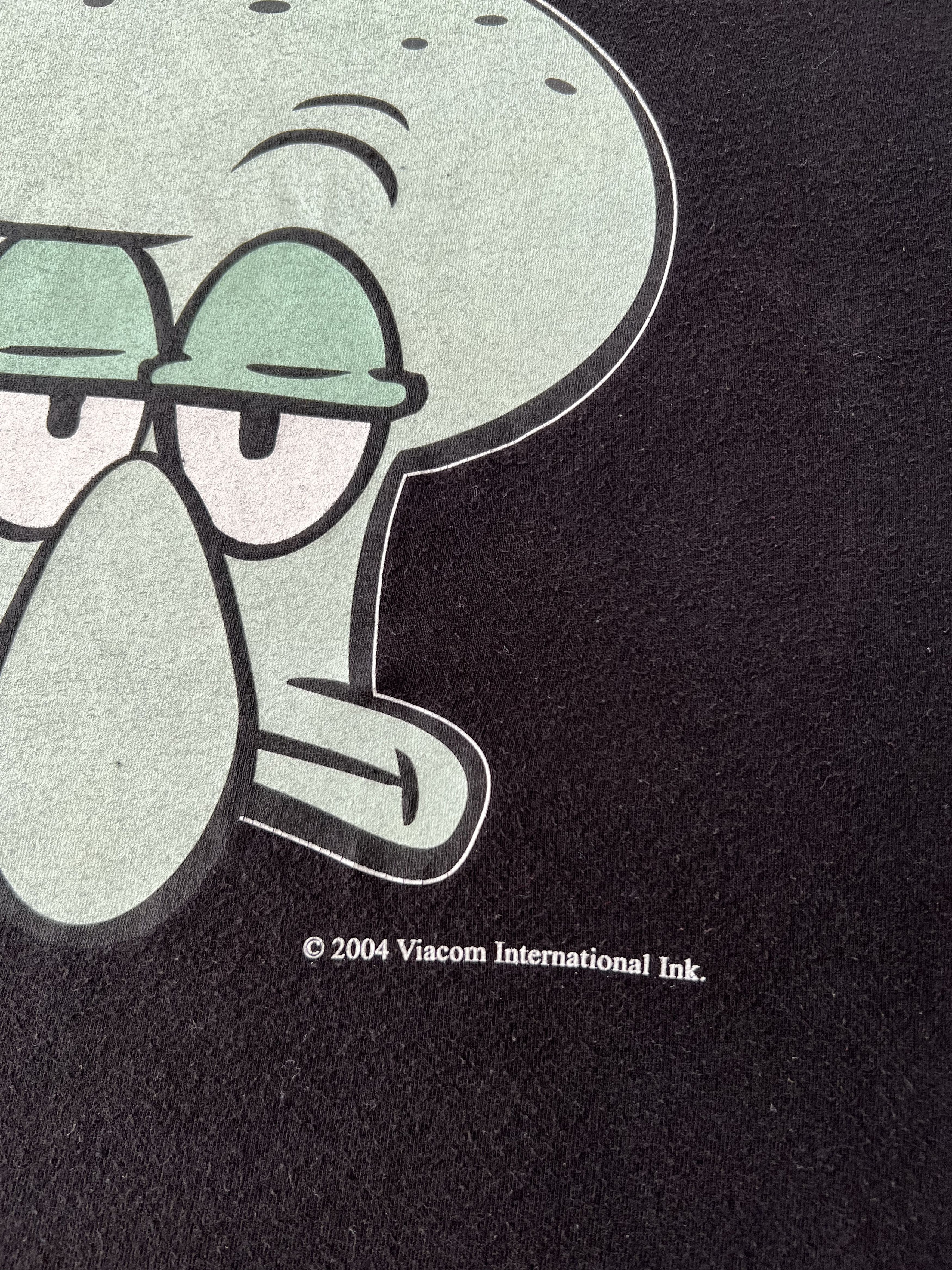 Cartoon Network Vintage 2004 SpongeBob SquarePants Squidward Cartoon T-shirt Size US L / EU 52-54 / 3 - 5 Thumbnail