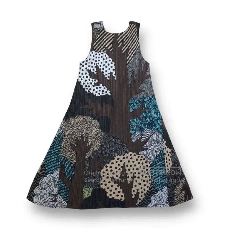 Issey Miyake Issey Miyake Brown Dress Size M / US 6-8 / IT 42-44 - 1 Thumbnail