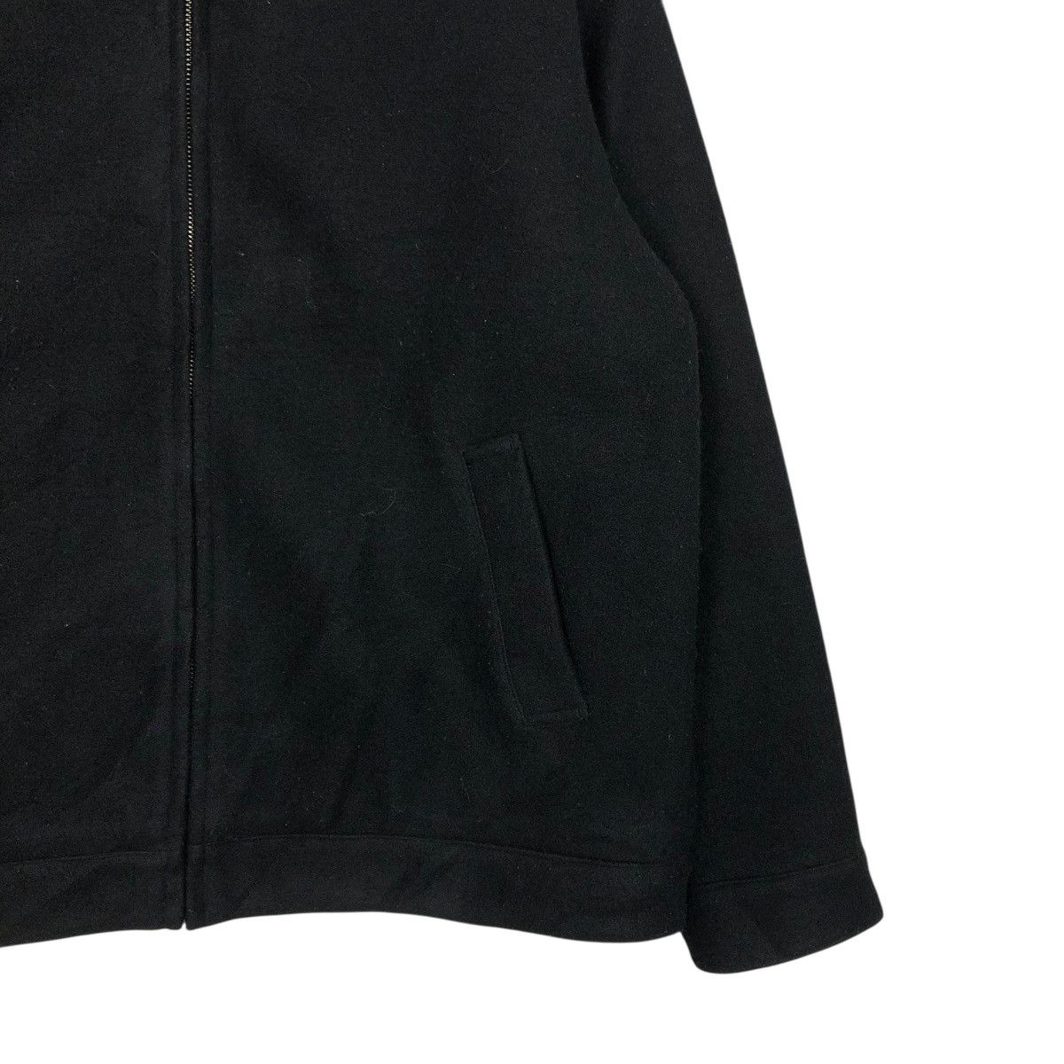 Japanese Brand 🔥VINTAGE WOOL BIKER JACKET BACK NUMBER ISSEY MIYAKE Size US XL / EU 56 / 4 - 7 Thumbnail