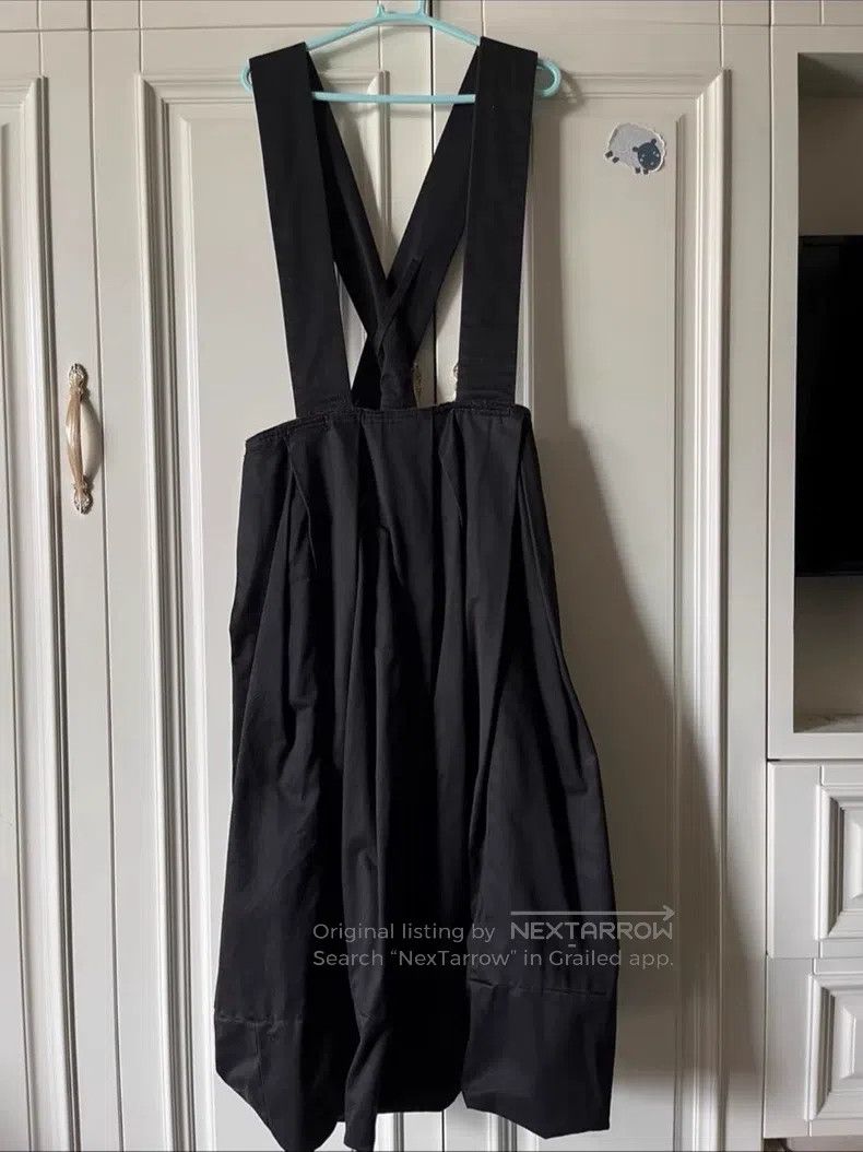 Comme des Garcons Comme des Garcons Ultra-heavyweight black pinafore Size S / US 4 / IT 40 - 2 Thumbnail