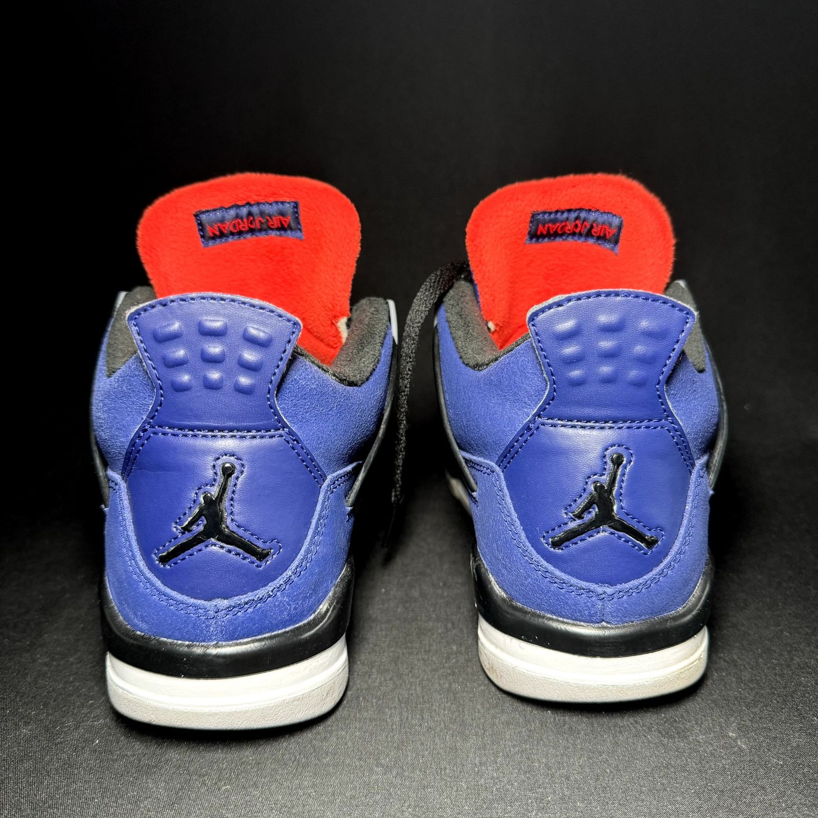 Jordan Brand × Nike Size 6.5 Nike Air Jordan 4 Retro Winter GS Loyal Blue Shoes Size US 6.5 / EU 39-40 - 5 Thumbnail