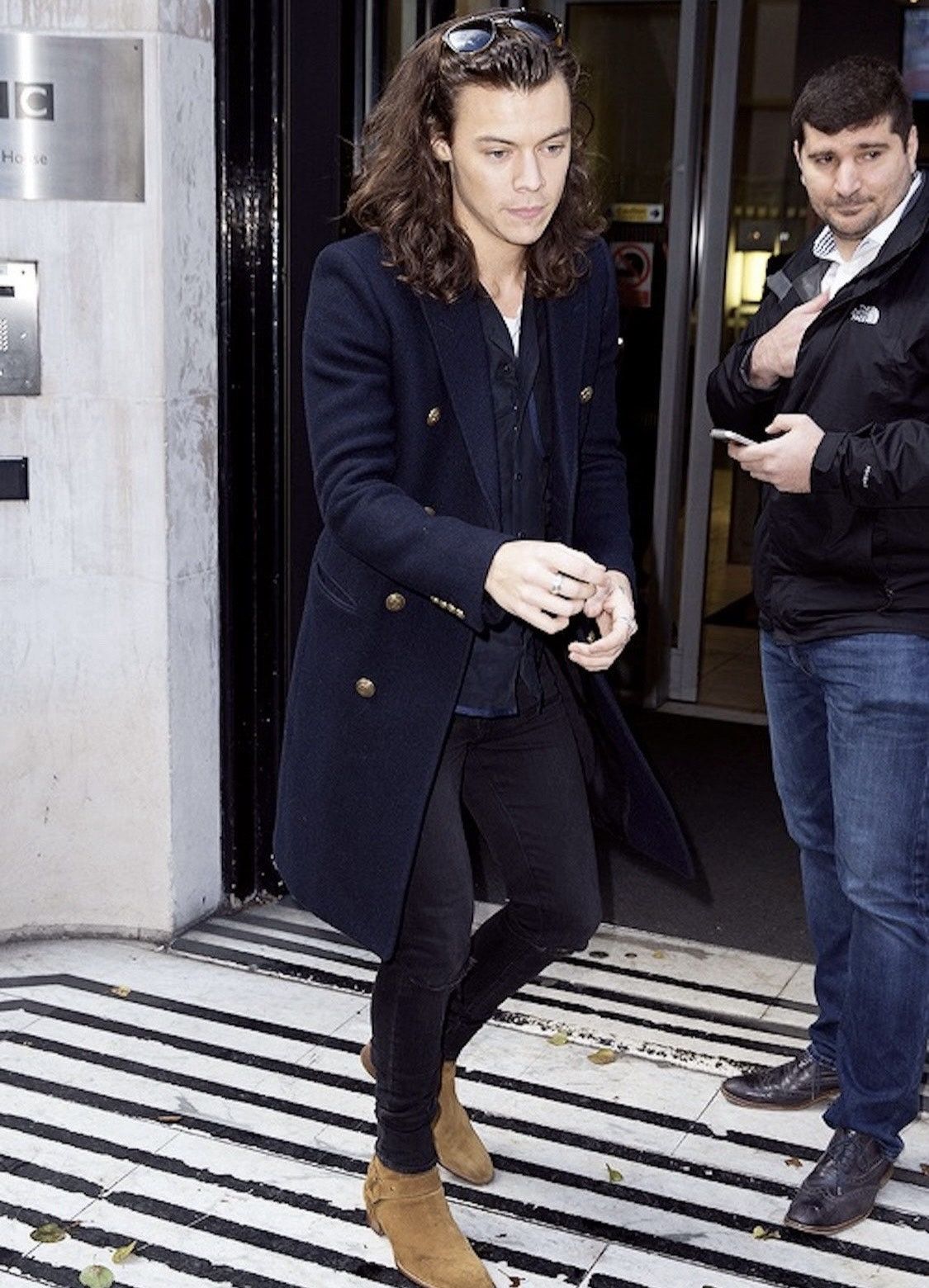 Hedi Slimane × Saint Laurent Paris Saint laurent AW13 Allure navy coat Size US M / EU 48-50 / 2 - 8 Thumbnail