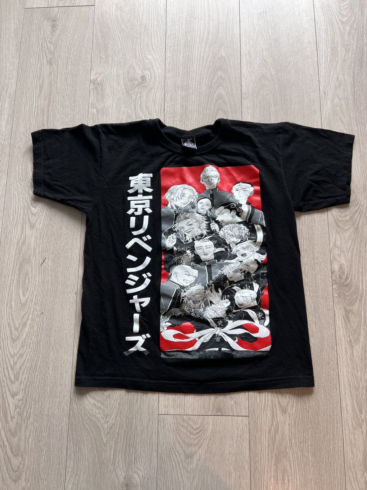 Anime Vintage Tokyo Revengers Anime Cartoon T Shirt Rock Dreams Size US L / EU 52-54 / 3 - 2 Thumbnail