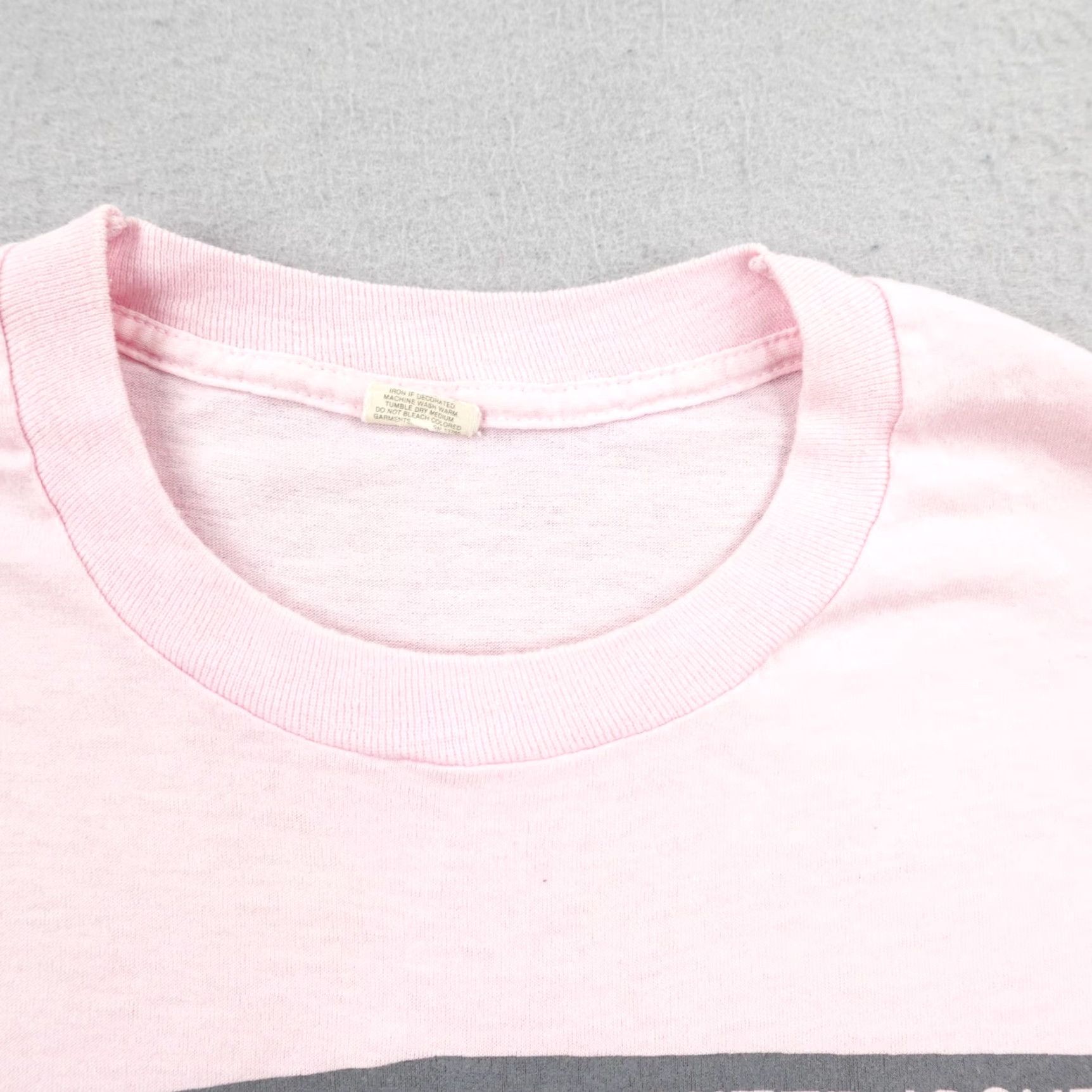 Vintage VINTAGE Ohio State Shirt Mens Large 80s Pink Floyd Stadium Concert Graphic Print Cotton Polyester Crew Neck Short Sleeve College Rock Size US L / EU 52-54 / 3 - 3 Thumbnail