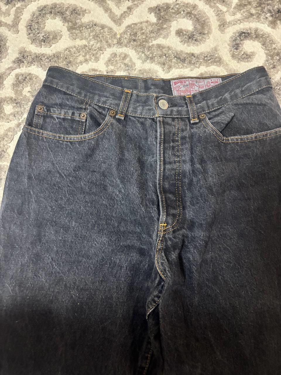 Levi's Vintage Clothing Vintage Levi's 901 High Waisted Skinny Jeans 90s-RARE FRANCE Size 31" - 9 Thumbnail