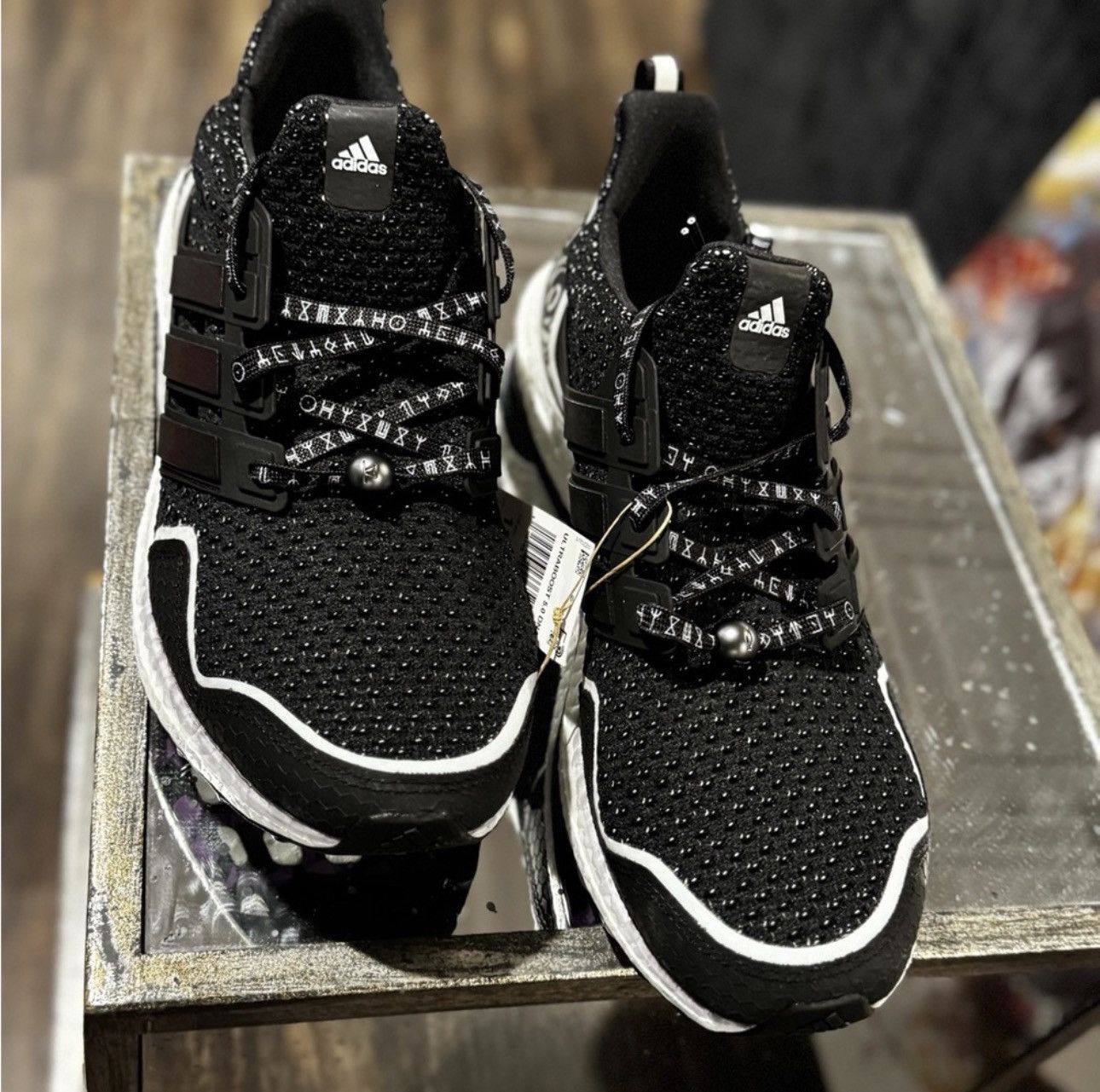 Adidas adidas Adidas Black Panther Wakanda Forever Edition Sneakers Size US 12 / EU 45 - 3 Thumbnail
