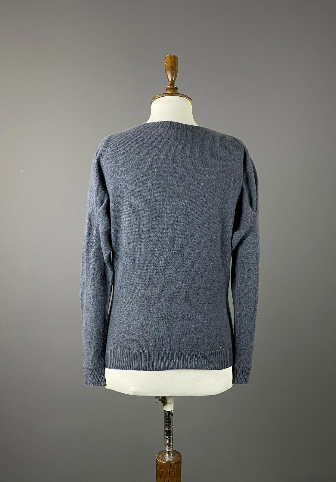 Designer Ladies Vanessa Bruno Cashmere Long Sleeve Sweater Size 3 Size M / US 6-8 / IT 42-44 - 5 Thumbnail