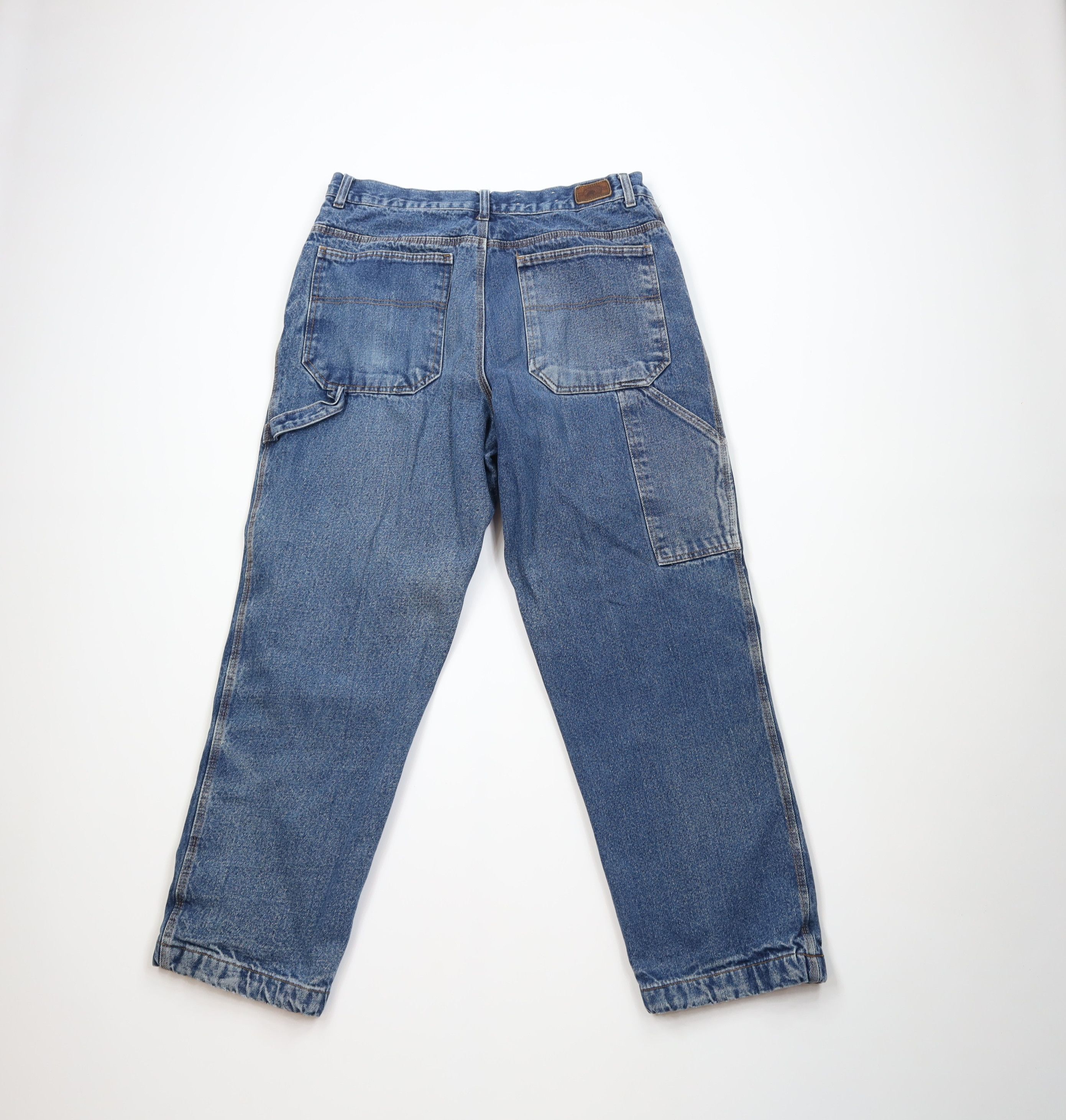 Vintage Vintage Streetwear Flannel Lined Heavyweight Denim Jeans Size US 36 / EU 52 - 11 Thumbnail