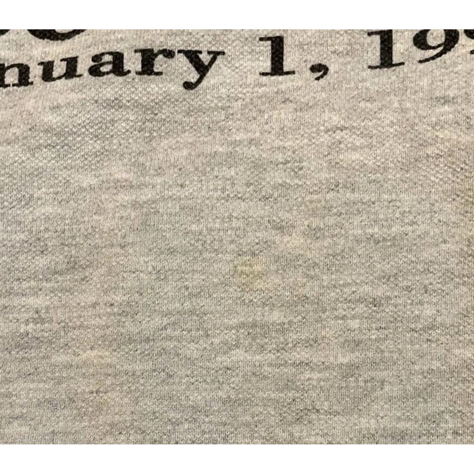 Vintage VINTAGE Northwestern University Rose Bowl Faded Sweatshirt College 2XL Gray Mens Hoodie Pullover 90s University Sports USA Size US XXL / EU 58 / 5 - 3 Thumbnail