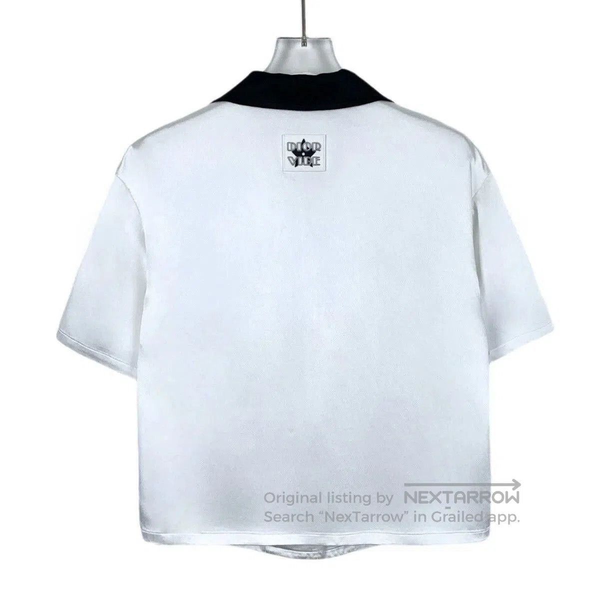 Dior white short sleeve button-up shirt. Size US M / EU 48-50 / 2 - 2 Thumbnail