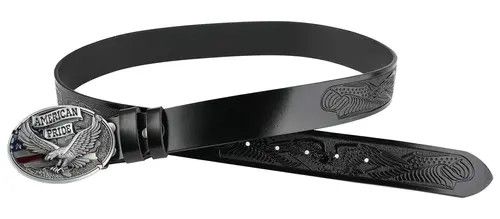 Designer Future Vintage Belt Riveted Belts Menswear Accessories Size ONE SIZE - 2 Thumbnail