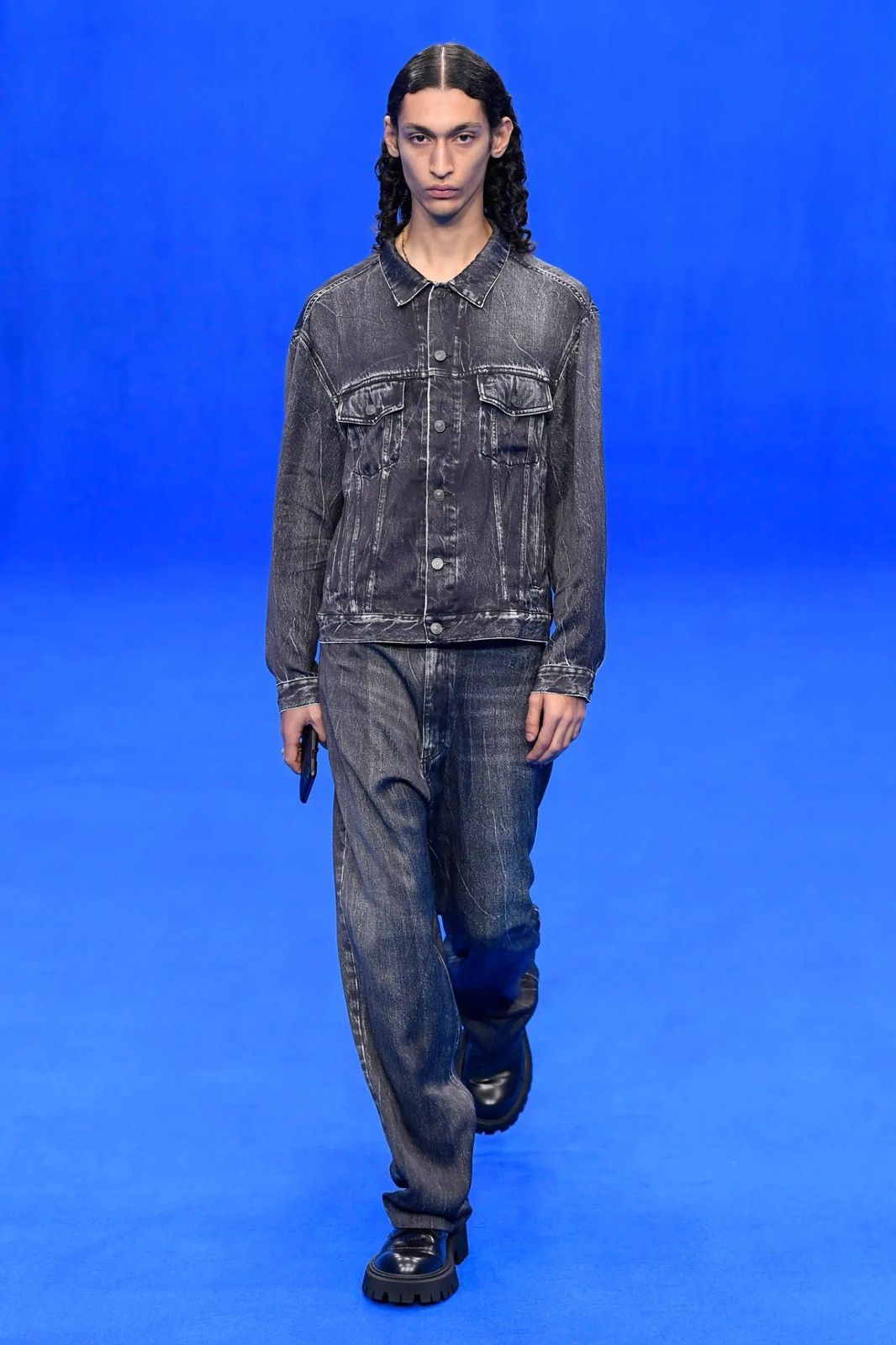 Balenciaga Balenciaga Trompe L’œil Denim Summer20 Size US 32 / EU 48 - 10 Thumbnail