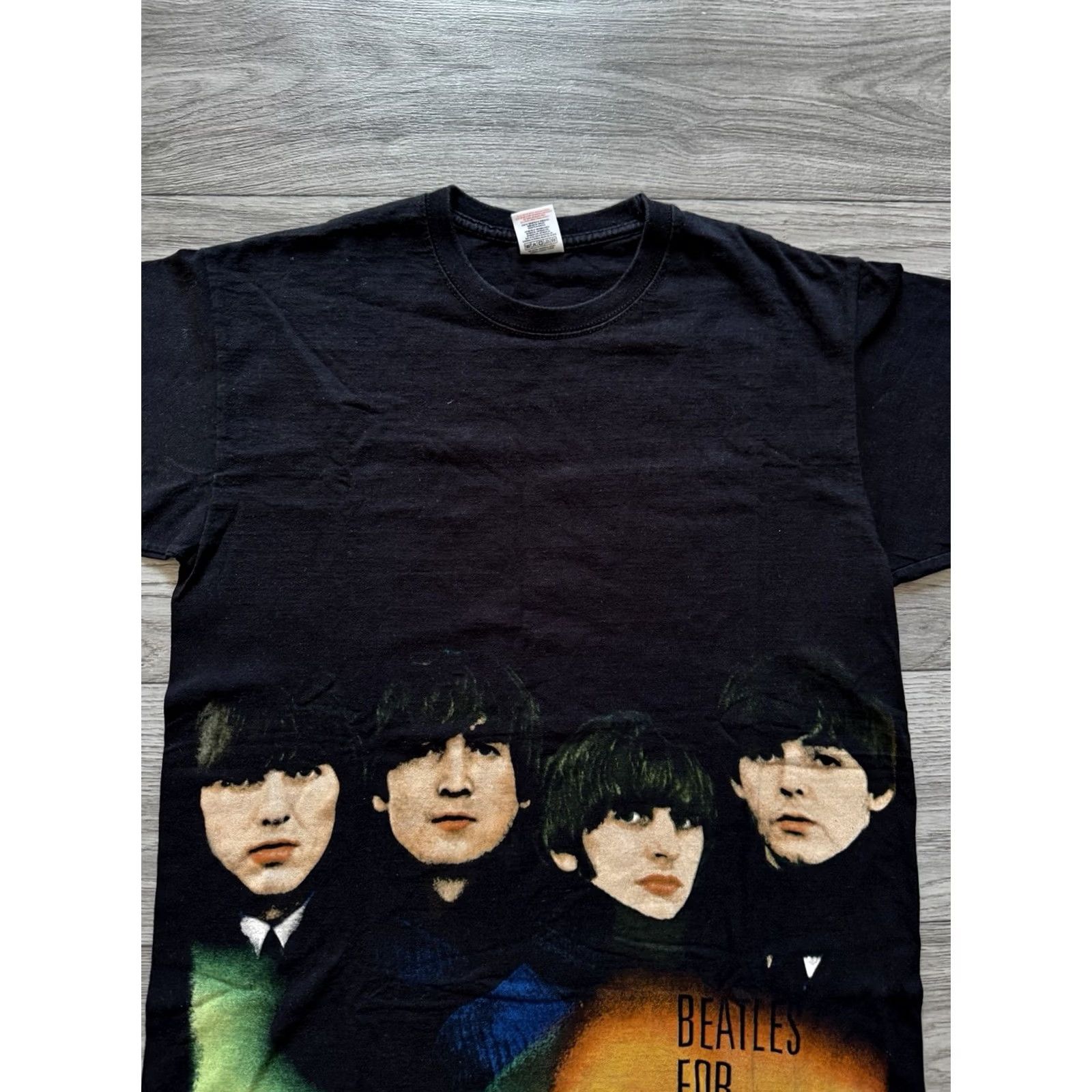 Fruit Of The Loom VINTAGE The Beatles beatles for sale 2009 T Shirt Mens M Black Shirt Mens M Black Band Cotton 9/10 Size US M / EU 48-50 / 2 - 4 Thumbnail