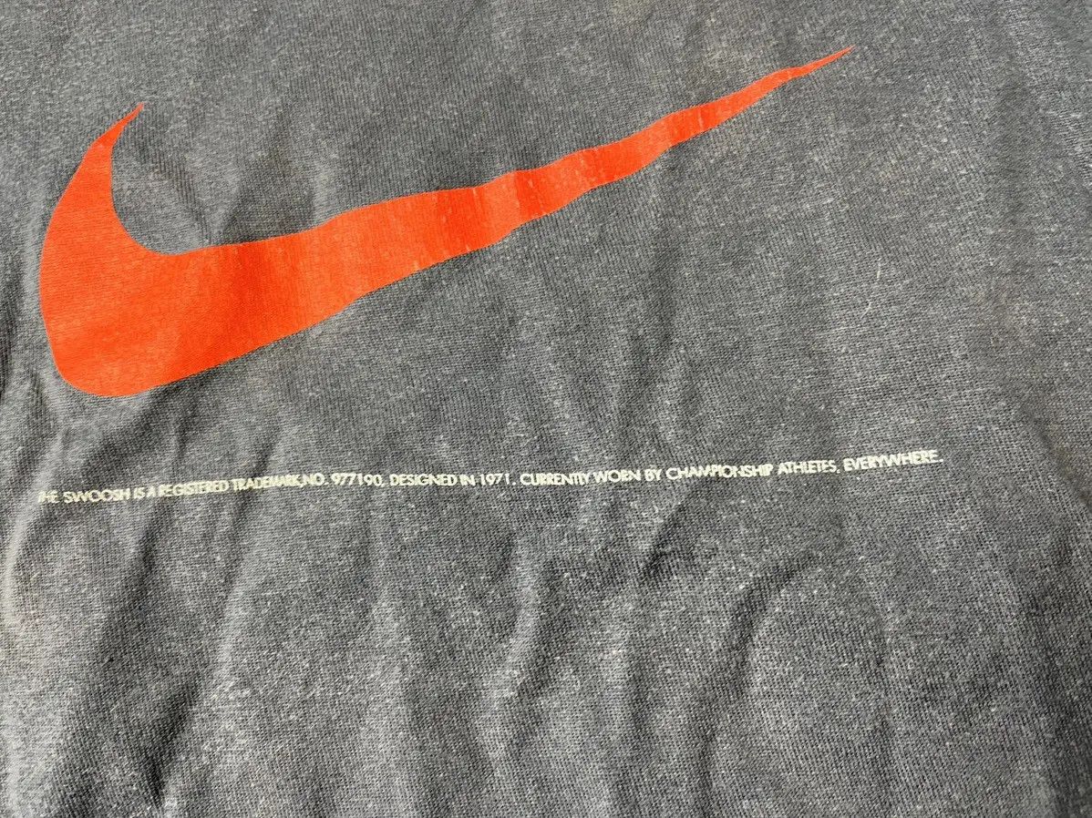 Nike Vintage Nike T-shirt 1971 swoosh size Large Size US L / EU 52-54 / 3 - 4 Thumbnail