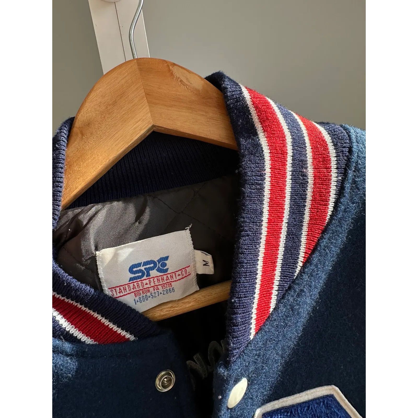 Vintage VTG McConnellsburg Varsity USA Bomber Jacket Size US M / EU 48-50 / 2 - 8 Thumbnail