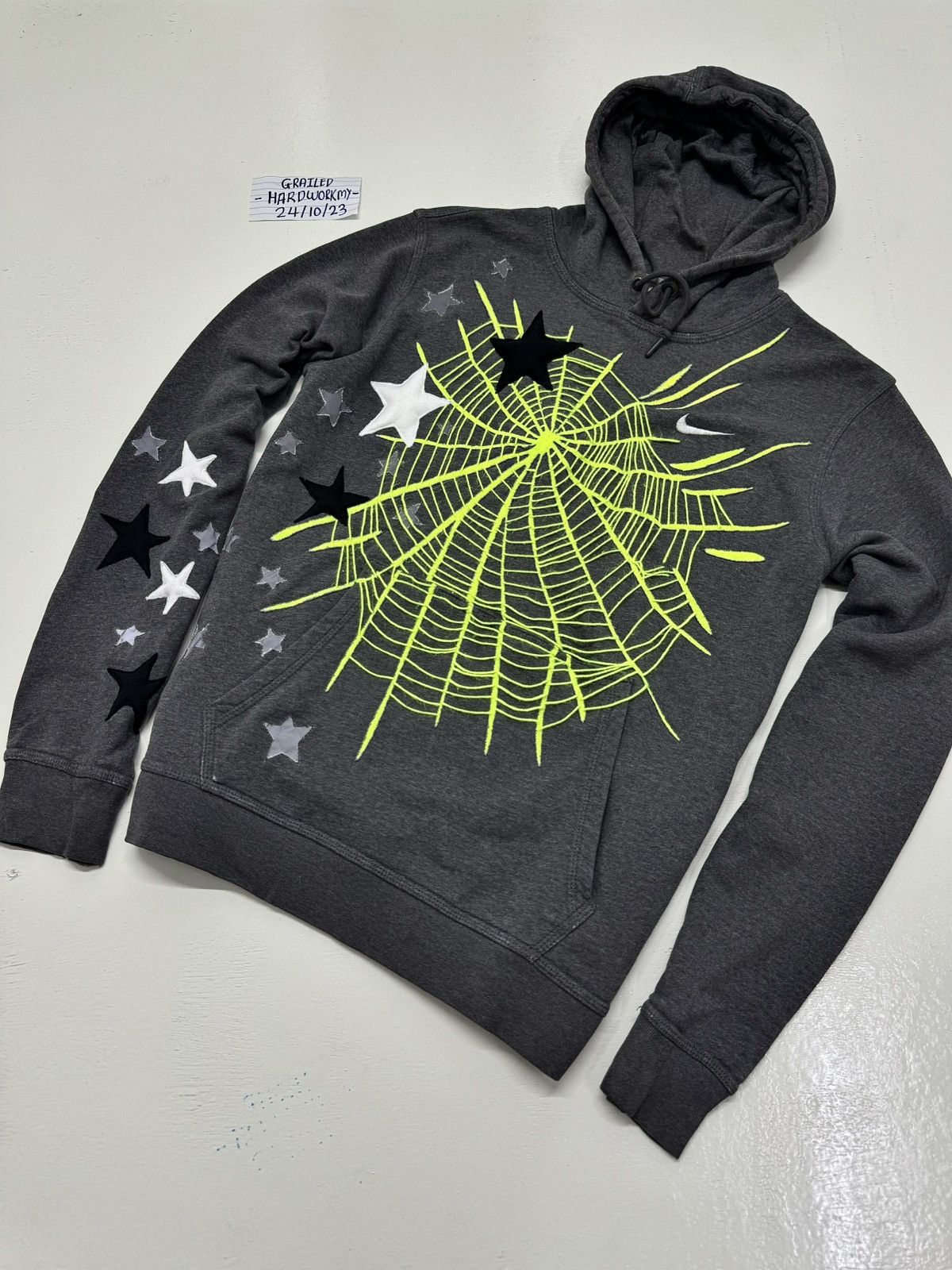 Custom × Nike × Vintage Rework 3D Nike Spider Star y2k