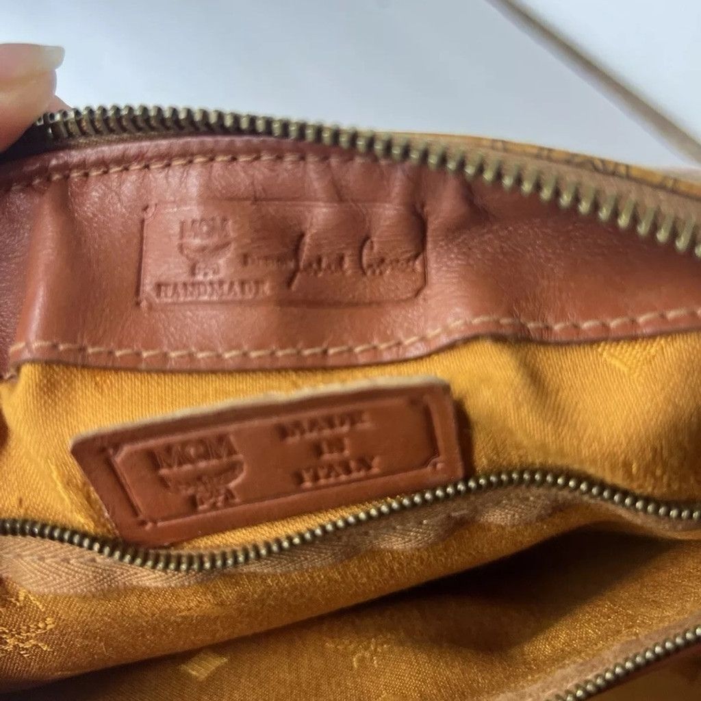 MCM MCM Monogrammed Boston Leather Bag Size ONE SIZE - 3 Thumbnail