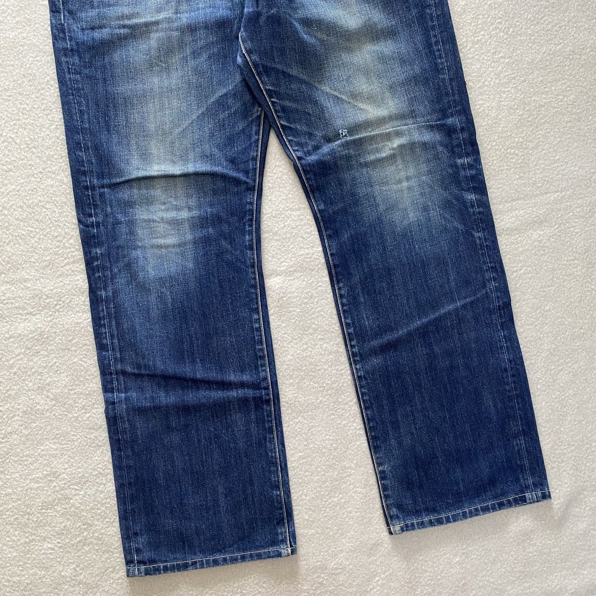 Japanese Brand Uniqlo Distressed Denim w38 Size US 38 / EU 54 - 3 Thumbnail