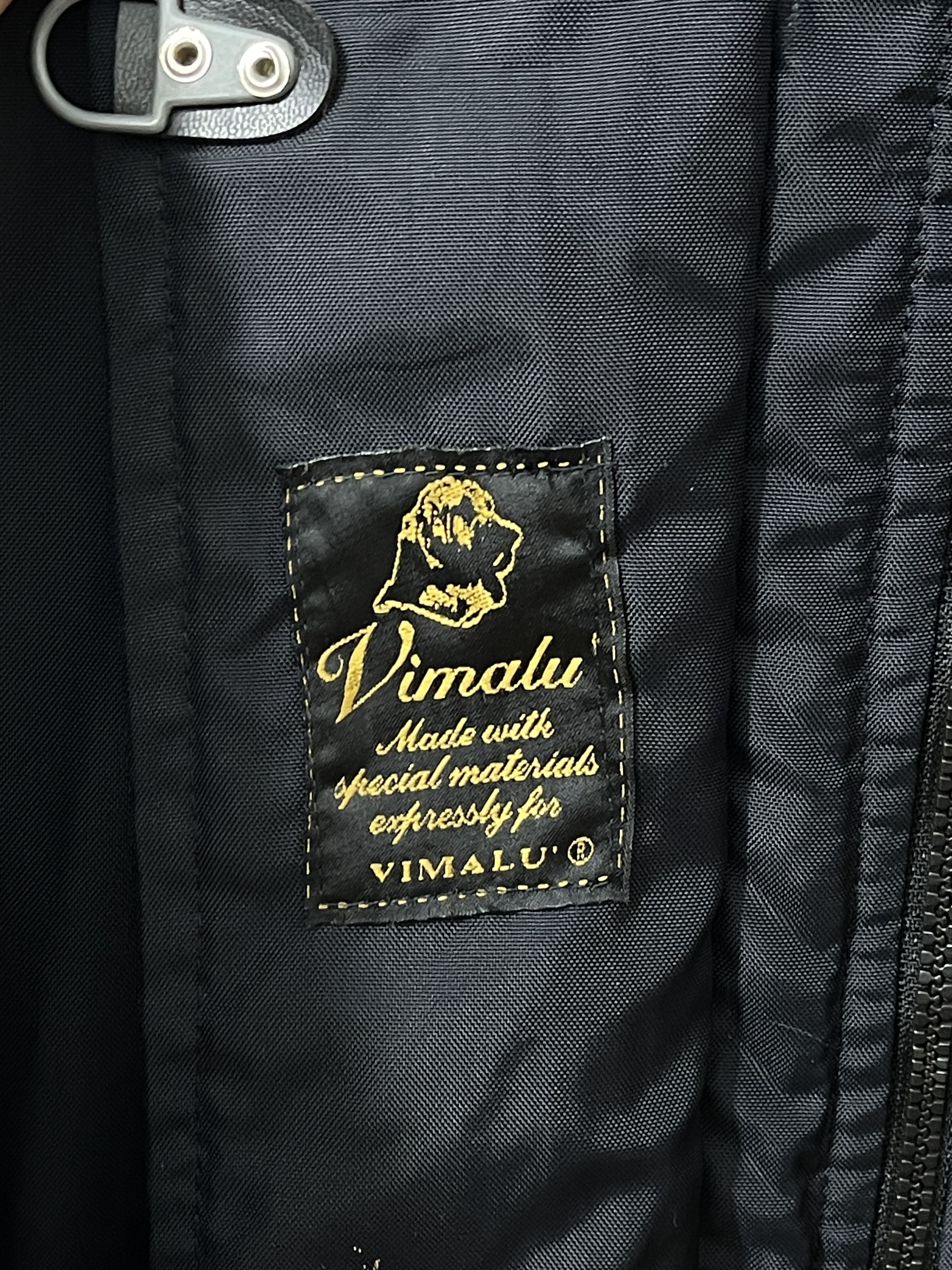 Japanese Brand 2000s Vimalu Japan Archive Fireman Clasp Black Jacket Size US XL / EU 56 / 4 - 6 Thumbnail