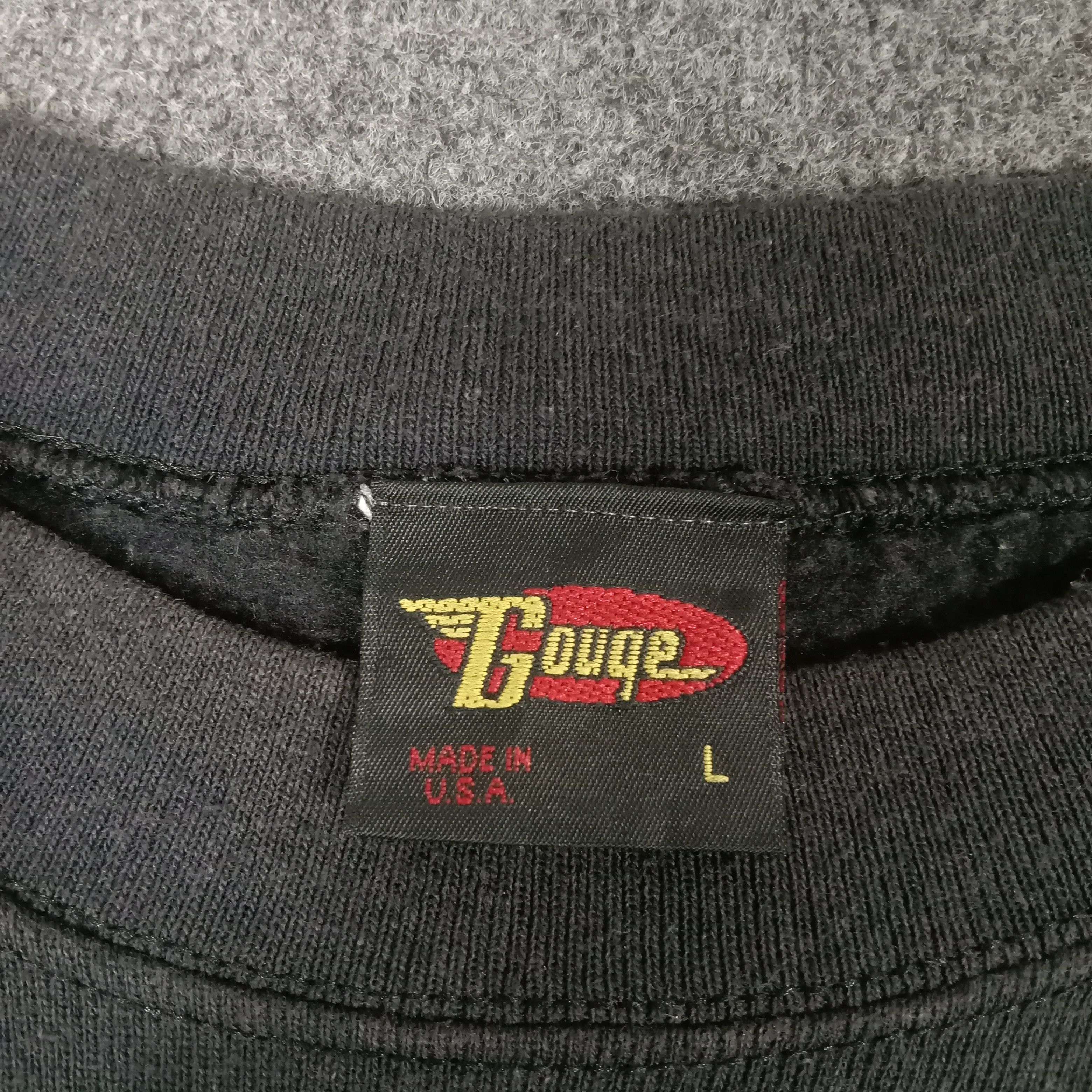 Vintage Gouge Streetwear Style Bowling Design Sweatshirt Size US L / EU 52-54 / 3 - 5 Thumbnail