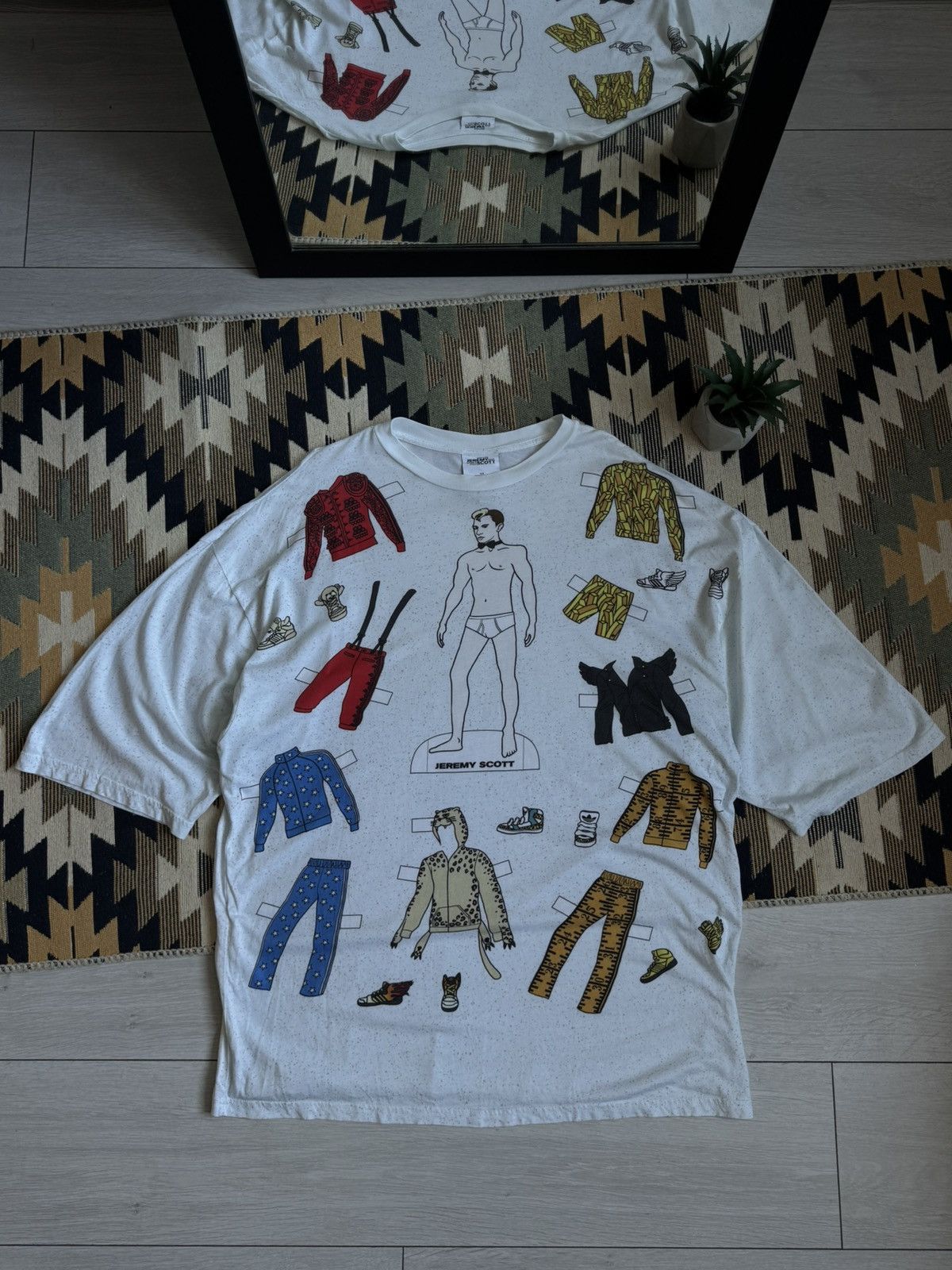 Adidas X Jeremy Scott Oversized T-shirt One Size